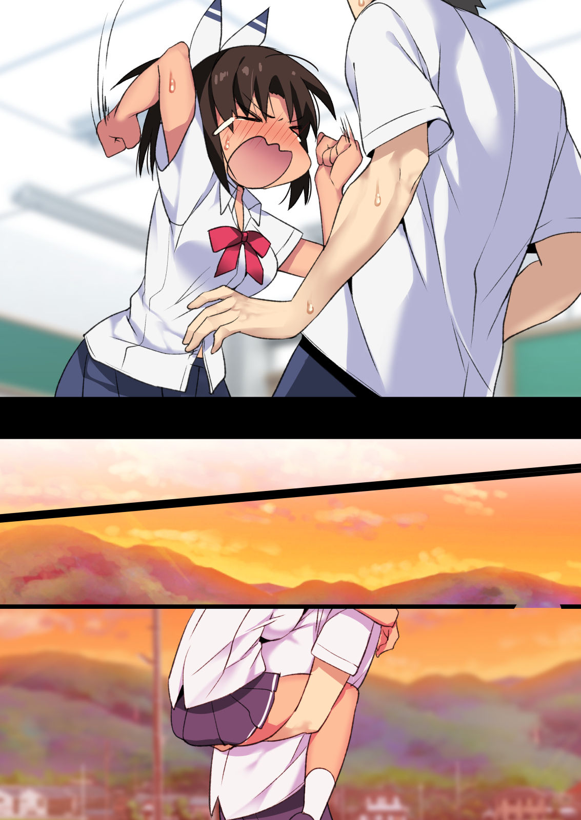 Inaka Osananajimi wa Hatsujouchuu! ~Muchimuchi Dosukebe Bitch ni Seichou Shita Osananajimi to Namahame Seikatsu~ page 64