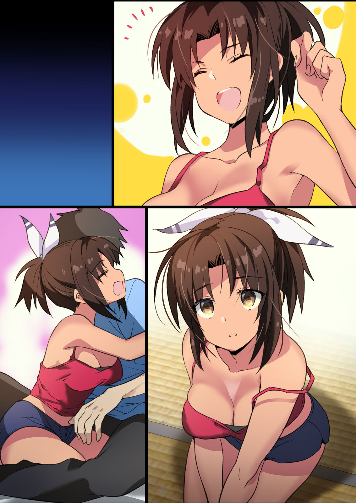 Inaka Osananajimi wa Hatsujouchuu! ~Muchimuchi Dosukebe Bitch ni Seichou Shita Osananajimi to Namahame Seikatsu~ page 68
