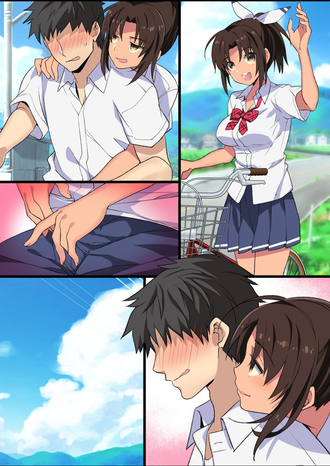 Inaka Osananajimi wa Hatsujouchuu! ~Muchimuchi Dosukebe Bitch ni Seichou Shita Osananajimi to Namahame Seikatsu~ page 81