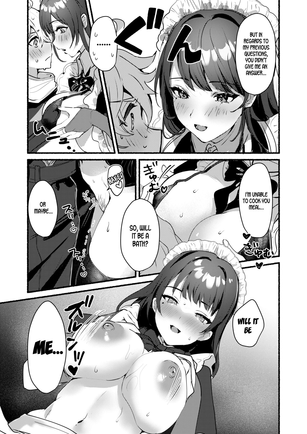 Inazuma Clumsy Maid Chaya ~Cosplay Sex With The Unusually Horny Maids~ page 6
