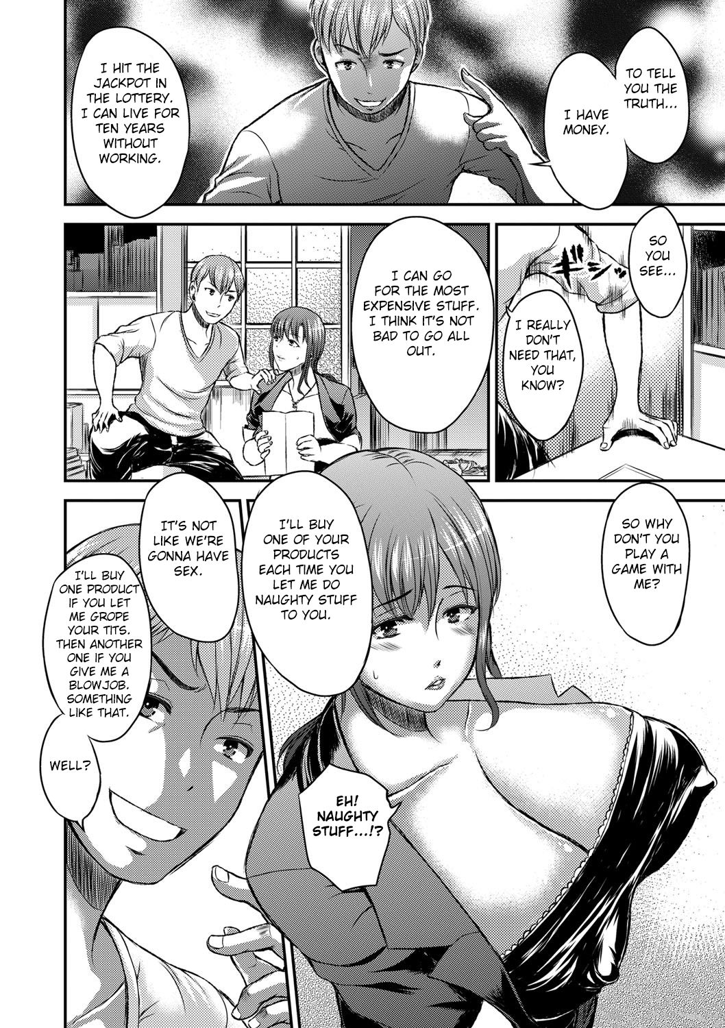 Inbi na Jukujo no Chichi Shibori. page 92