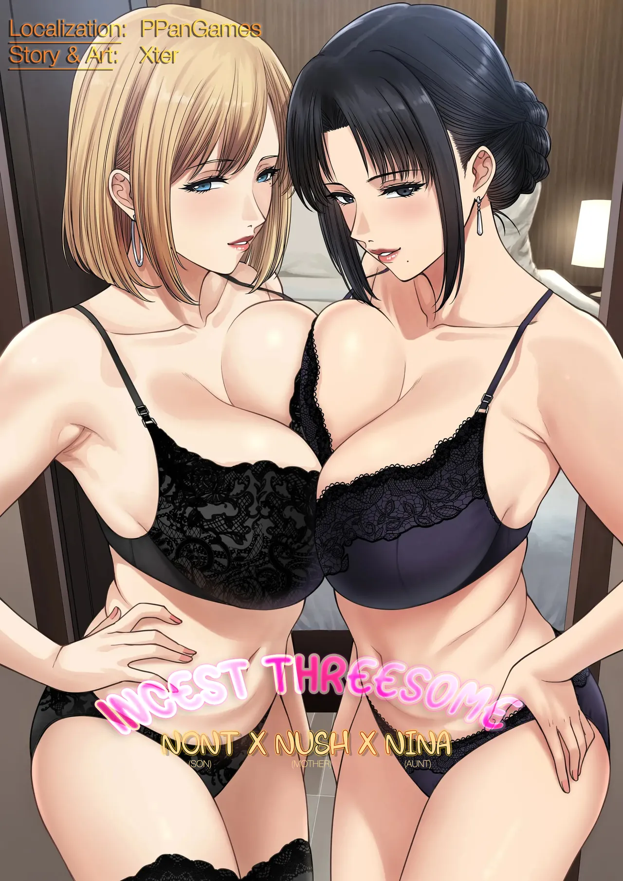 Incest Threesome: Nont x Nush x Nina page 1