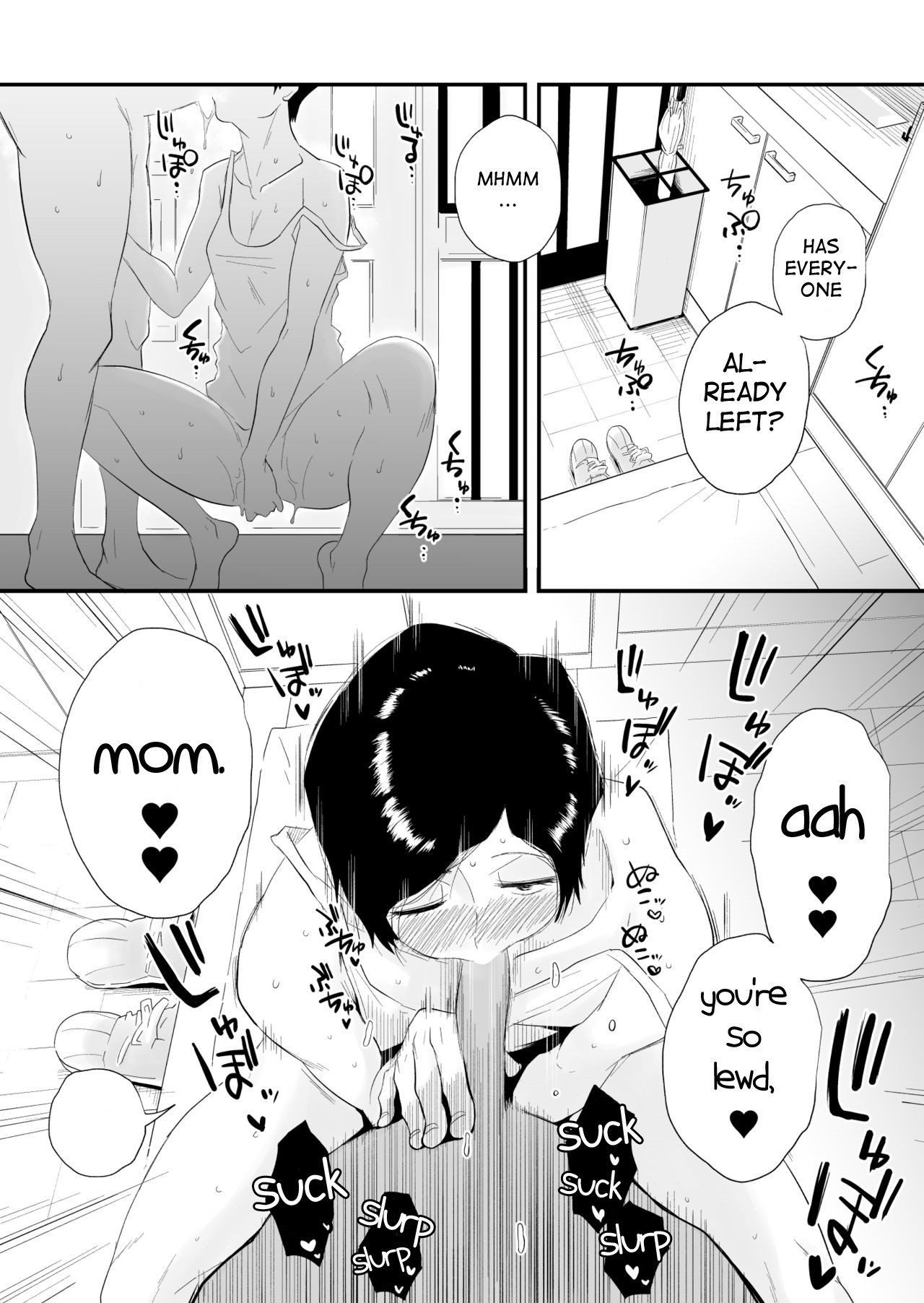Incestuous Sex with My 46-Year-Old Small Breasted Mother page 56
