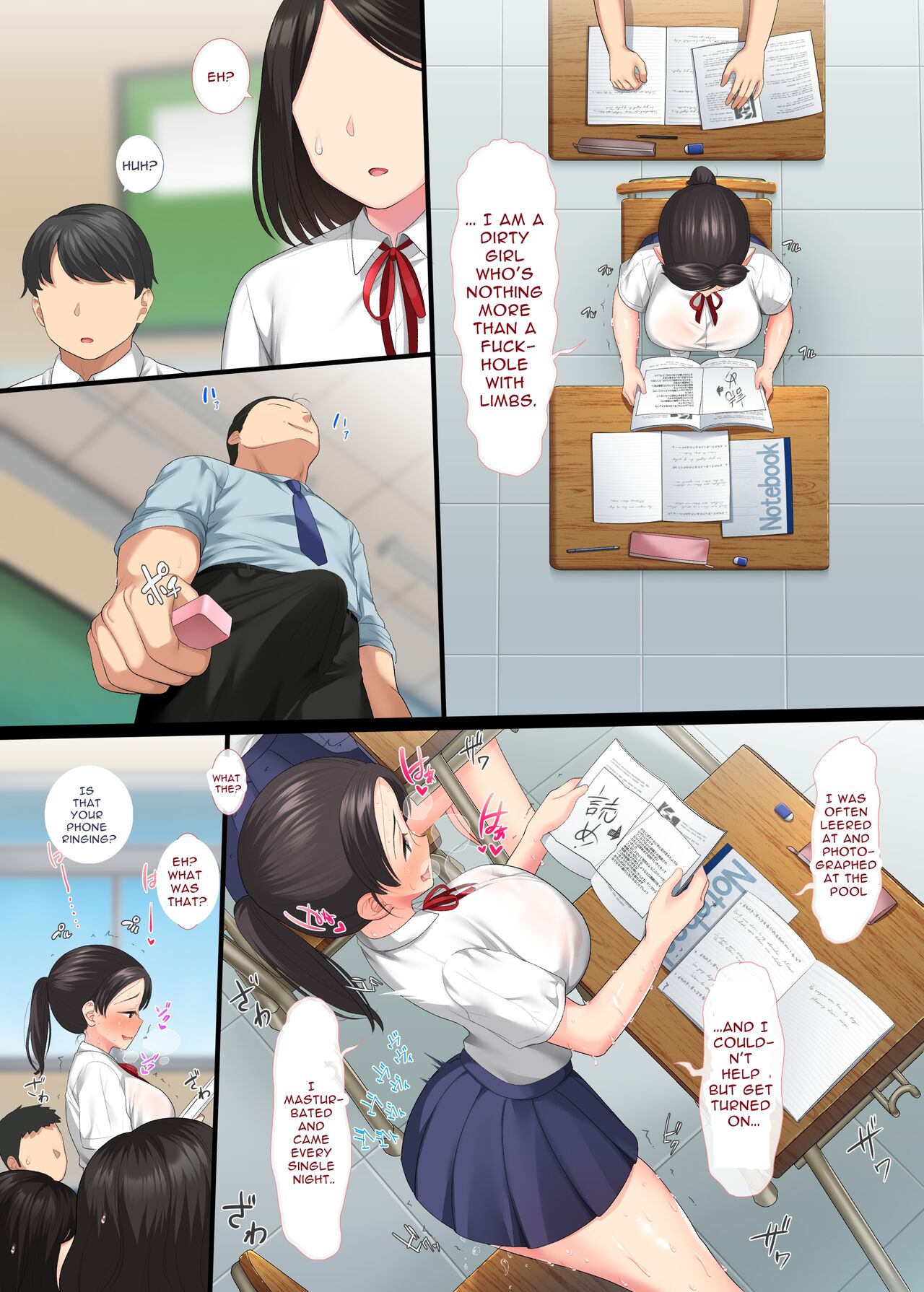 InCha Bishoujo wa, Tannin ni Okasarete mo Ikimakuru 3 page 38
