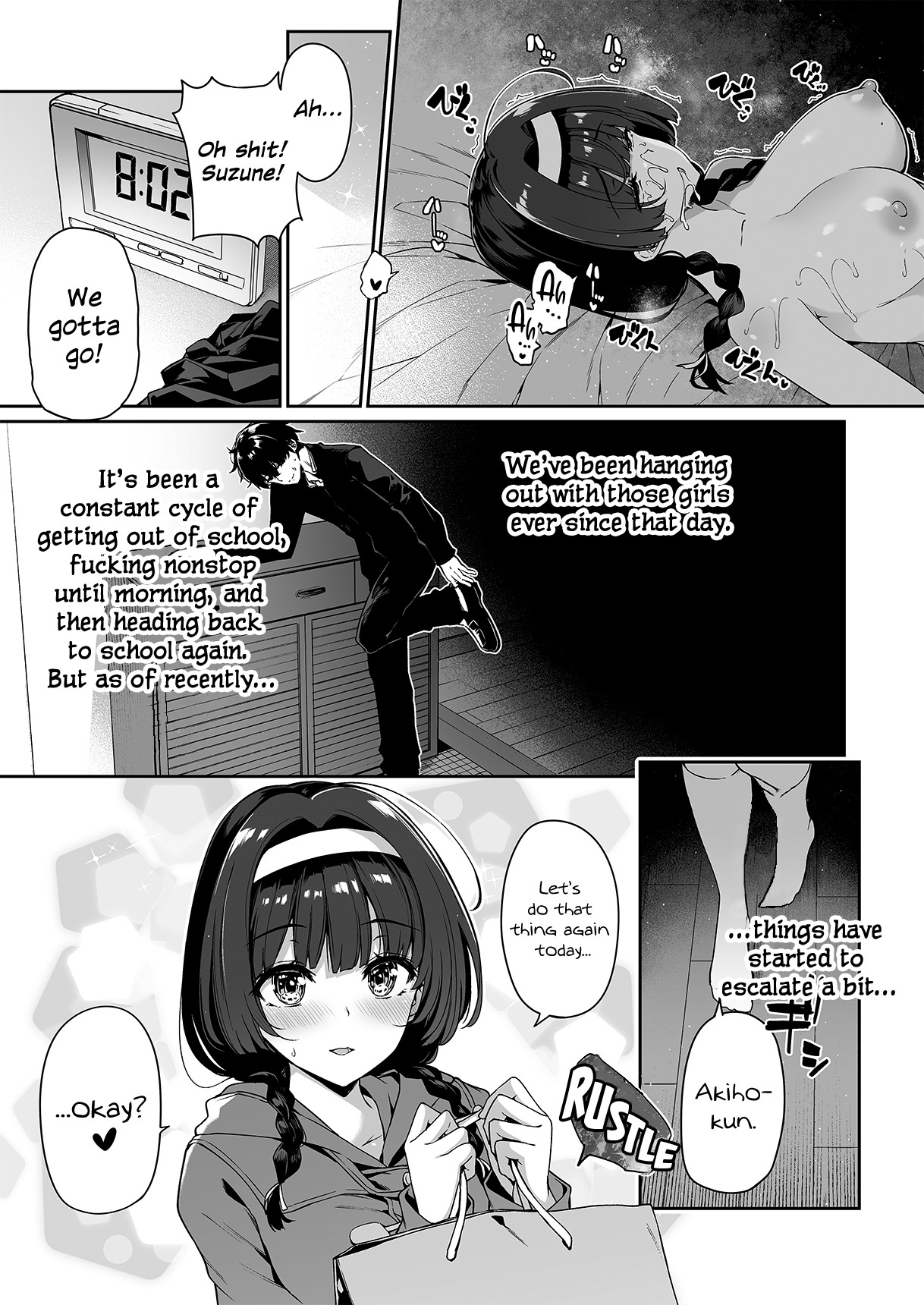 InCha Couple ga You Gal-tachi to SEX Training Suru Hanashi 2 page 4