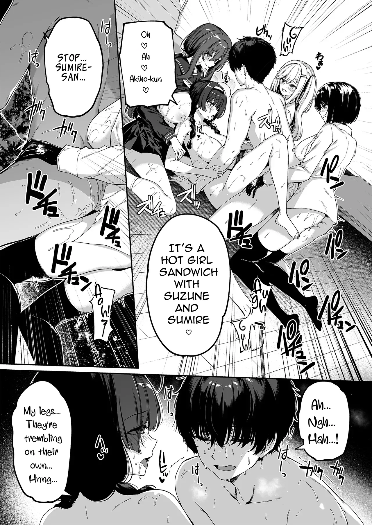 InCha Couple ga You Gal-tachi to SEX Training Suru Hanashi 5 page 4