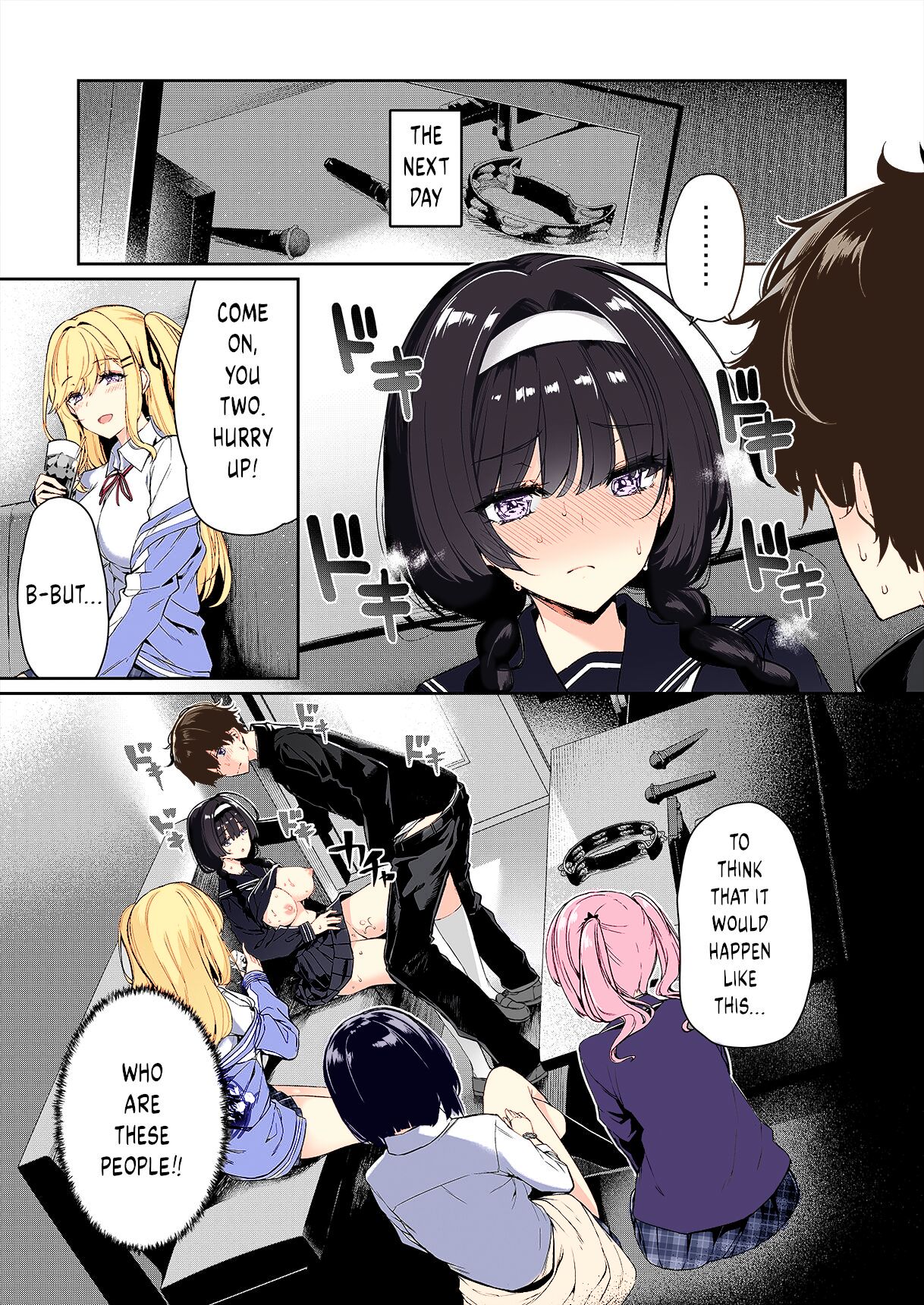 InCha Couple ga You Gal-tachi to SEX Training Suru Hanashi page 11