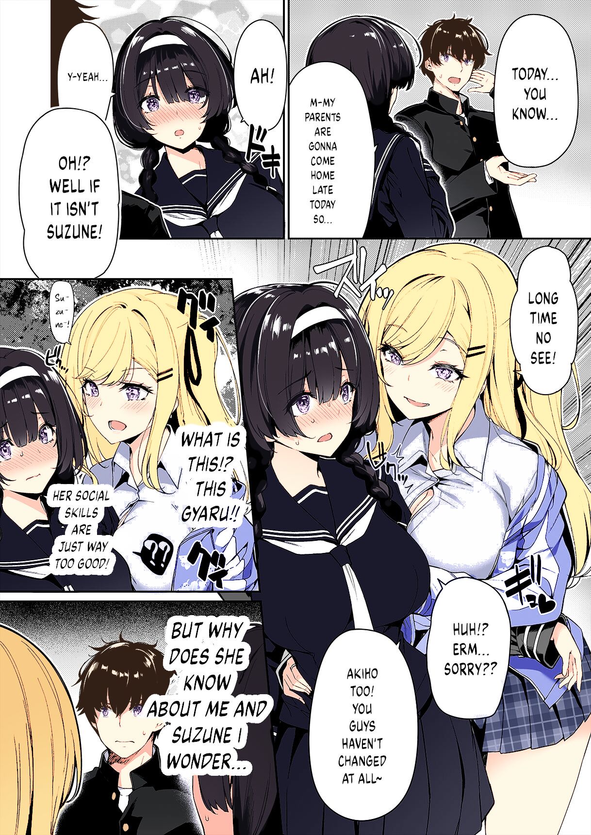 InCha Couple ga You Gal-tachi to SEX Training Suru Hanashi page 2