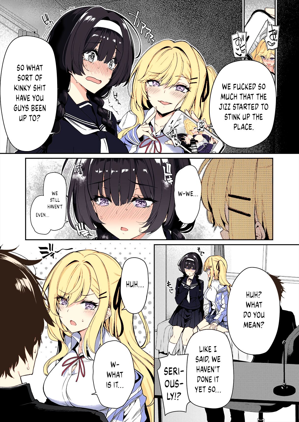 InCha Couple ga You Gal-tachi to SEX Training Suru Hanashi page 9