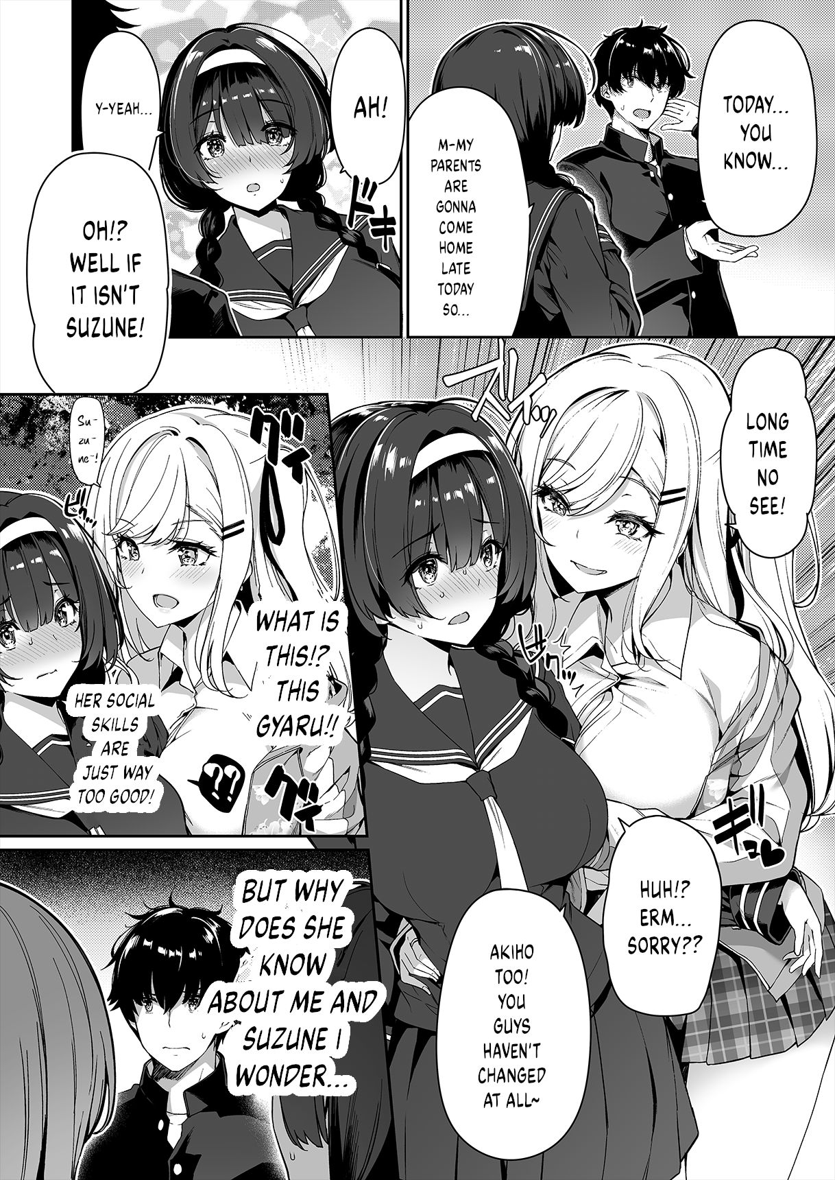 InCha Couple ga You Gal-tachi to SEX Training Suru Hanashi page 3