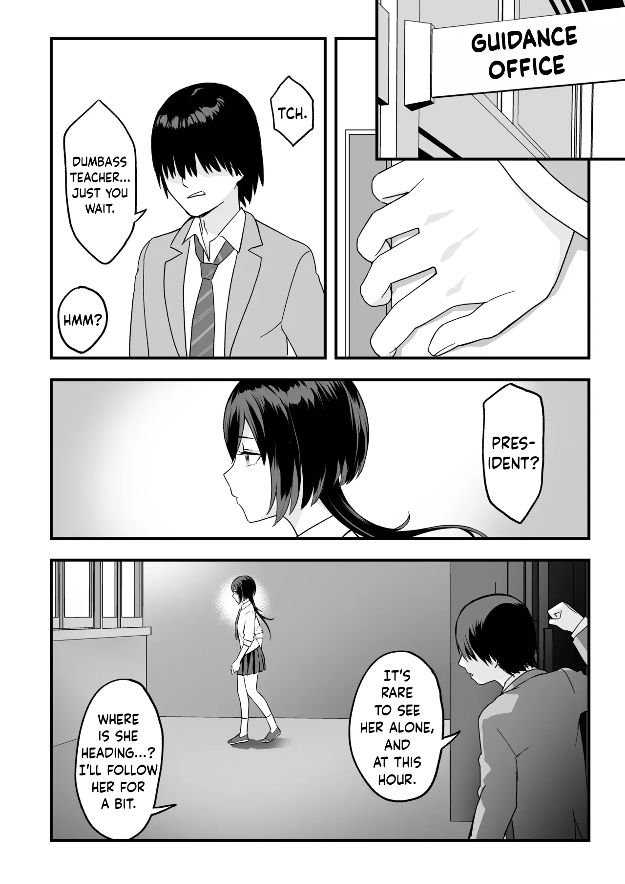 InCha na Ore dake ga Shitteiru Seitokaichou no Uragawa. ~Kakure Kyonyuu no Senpai ga Kairaku ni Kuppuku Shite Ochiru made~ page 16