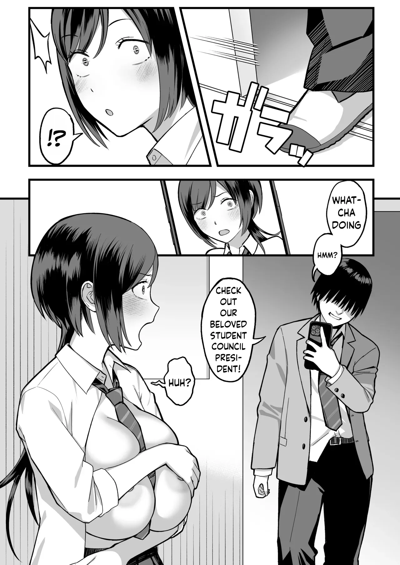 InCha na Ore dake ga Shitteiru Seitokaichou no Uragawa. ~Kakure Kyonyuu no Senpai ga Kairaku ni Kuppuku Shite Ochiru made~ page 22