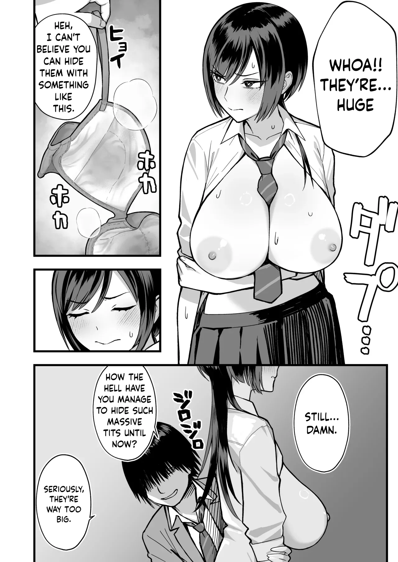 InCha na Ore dake ga Shitteiru Seitokaichou no Uragawa. ~Kakure Kyonyuu no Senpai ga Kairaku ni Kuppuku Shite Ochiru made~ page 24