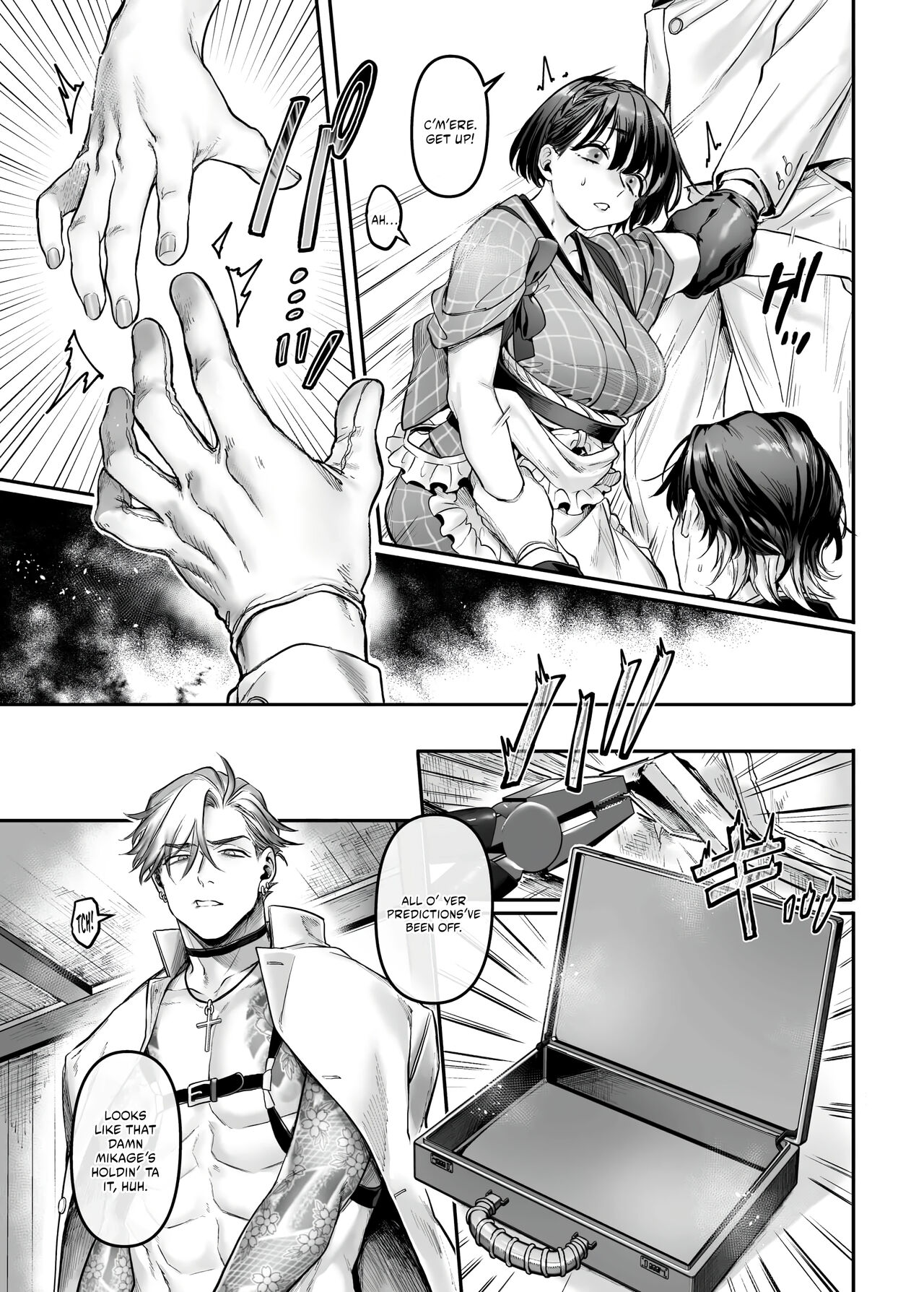 Infiltrate! Debt Repayment RTA of a Spy on the Brink ~The Crossdressing Maid and the Oni Boss~ page 62