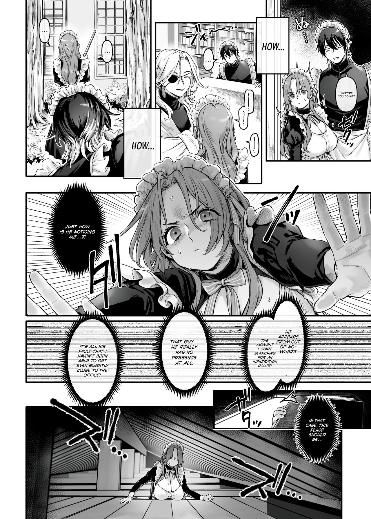 Infiltrate! Debt Repayment RTA of a Spy on the Brink ~The Crossdressing Maid and the Oni Boss~ page 13