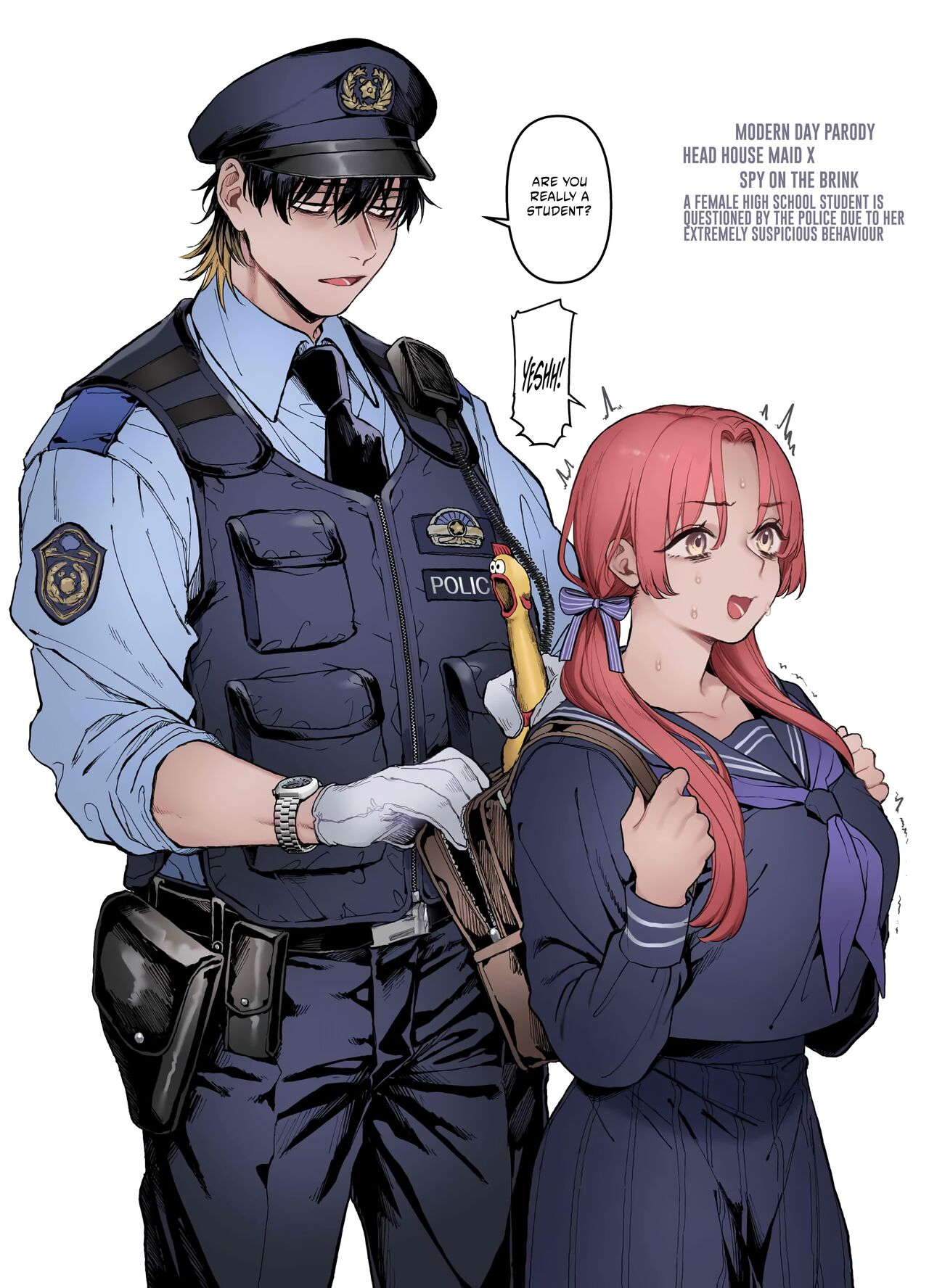 Infiltrate! Debt Repayment RTA of a Spy on the Brink ~The Crossdressing Maid and the Oni Boss~ page 131