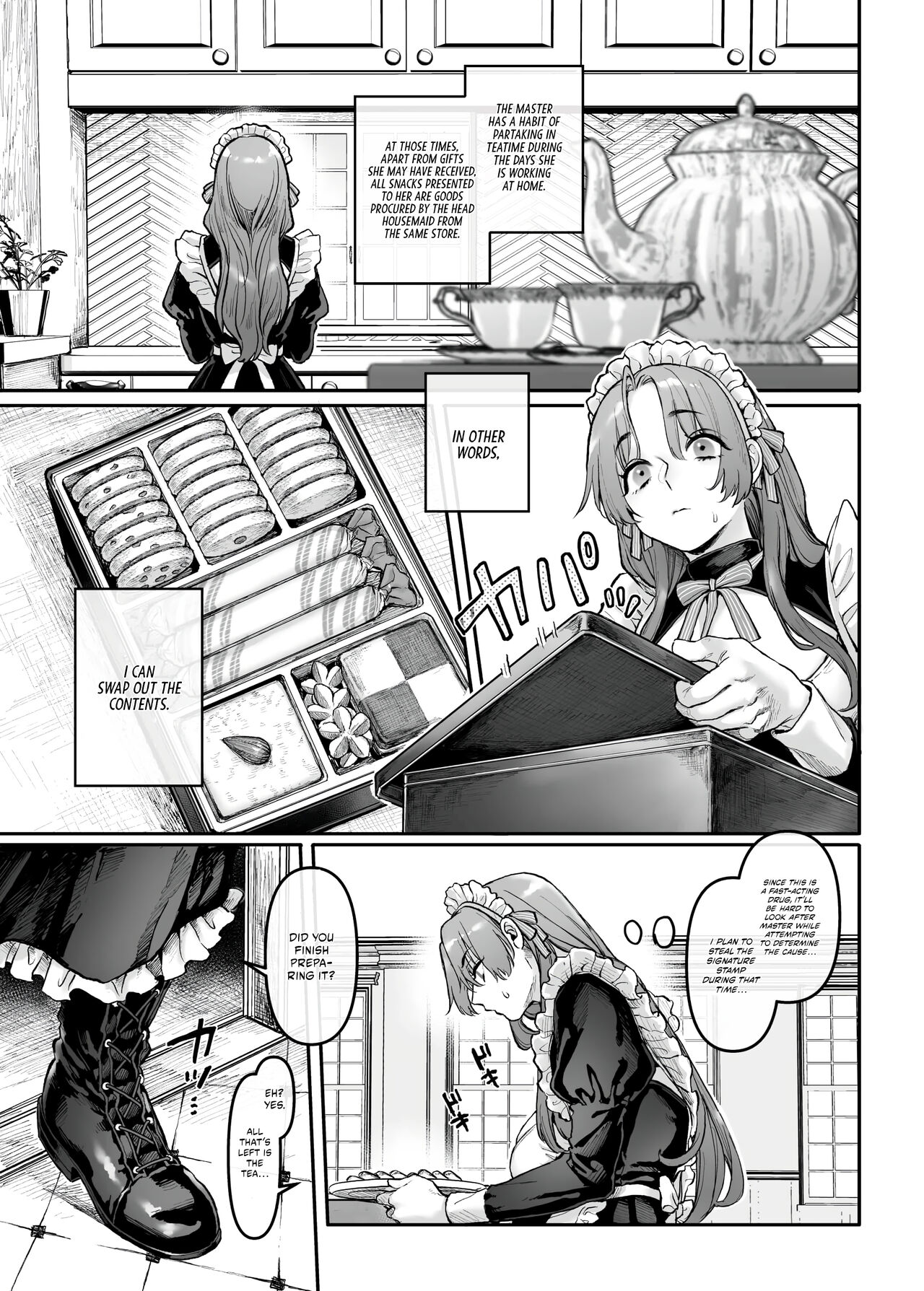 Infiltrate! Debt Repayment RTA of a Spy on the Brink ~The Crossdressing Maid and the Oni Boss~ page 18
