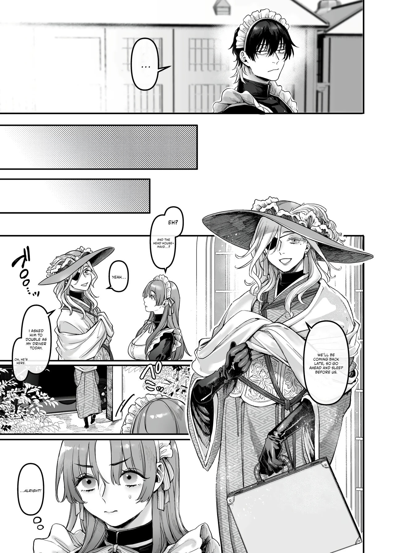 Infiltrate! Debt Repayment RTA of a Spy on the Brink ~The Crossdressing Maid and the Oni Boss~ page 44