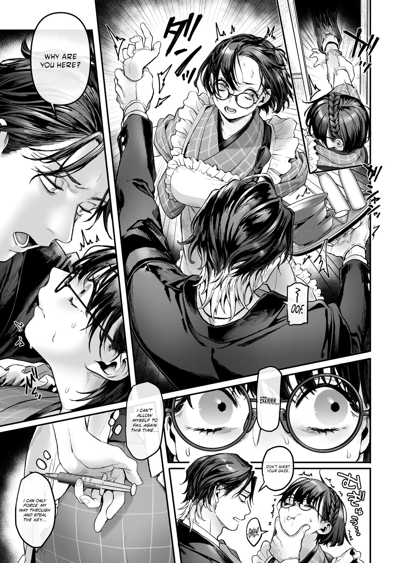 Infiltrate! Debt Repayment RTA of a Spy on the Brink ~The Crossdressing Maid and the Oni Boss~ page 50