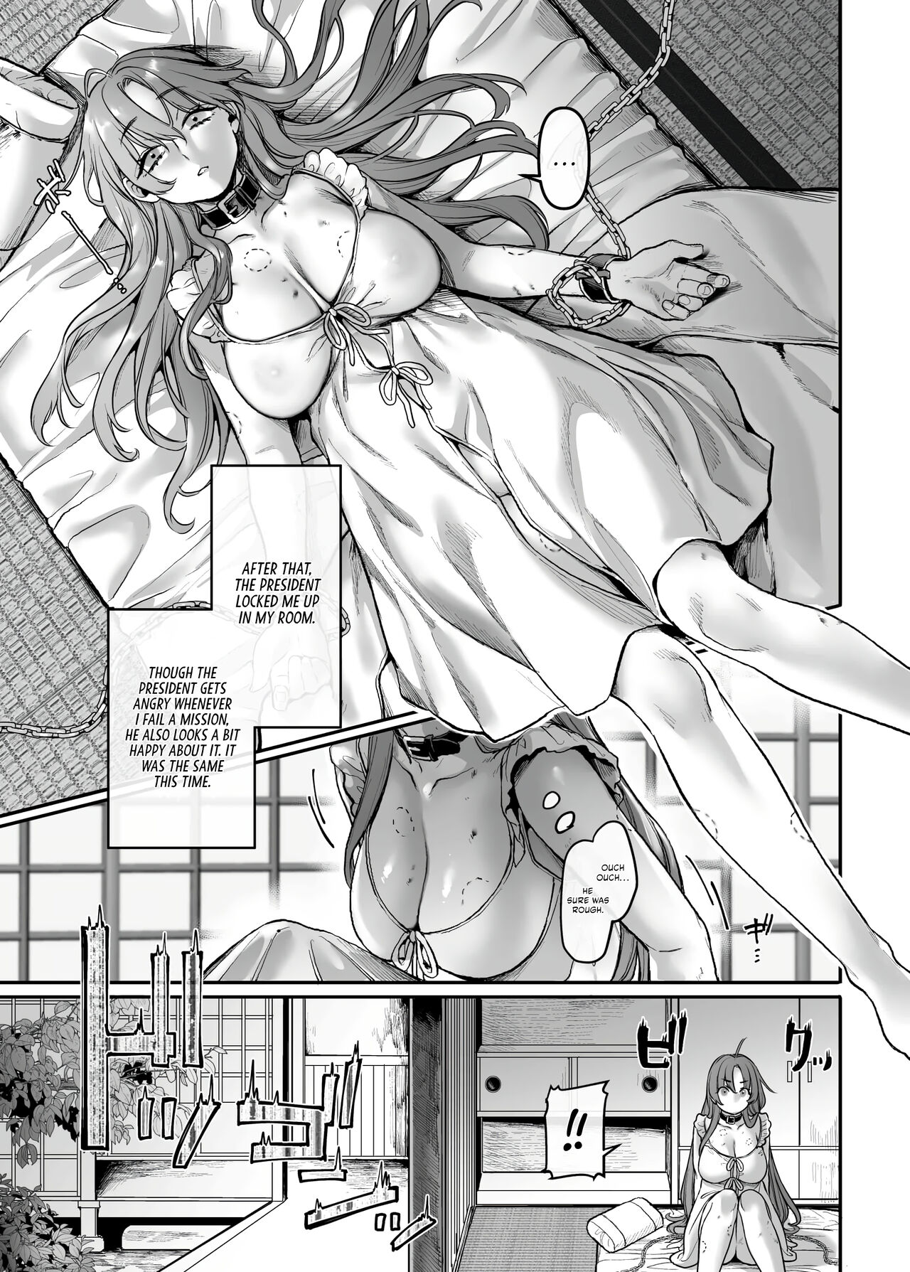 Infiltrate! Debt Repayment RTA of a Spy on the Brink ~The Crossdressing Maid and the Oni Boss~ page 76