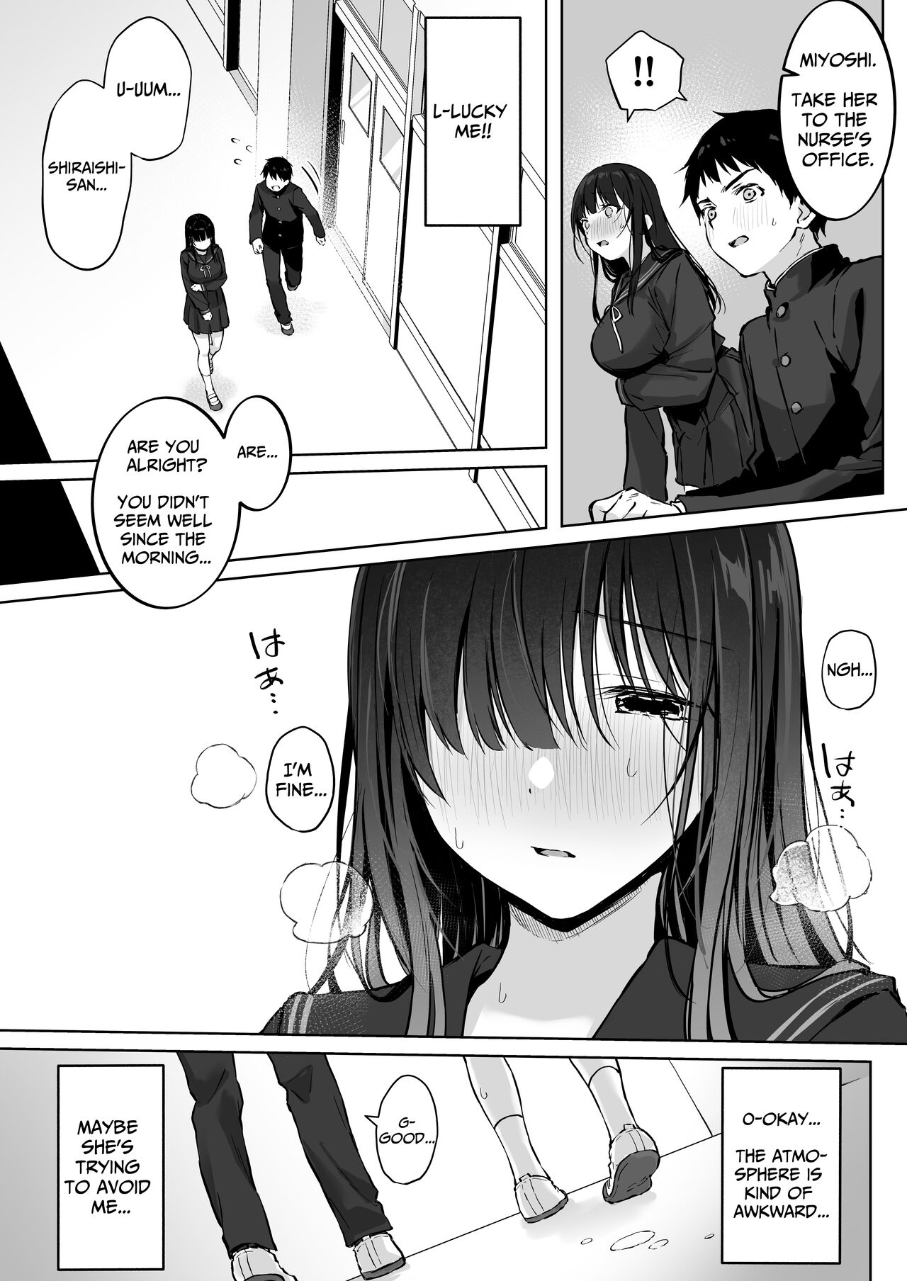 Infirmary Sex with a Perverted Beautiful JK page 10