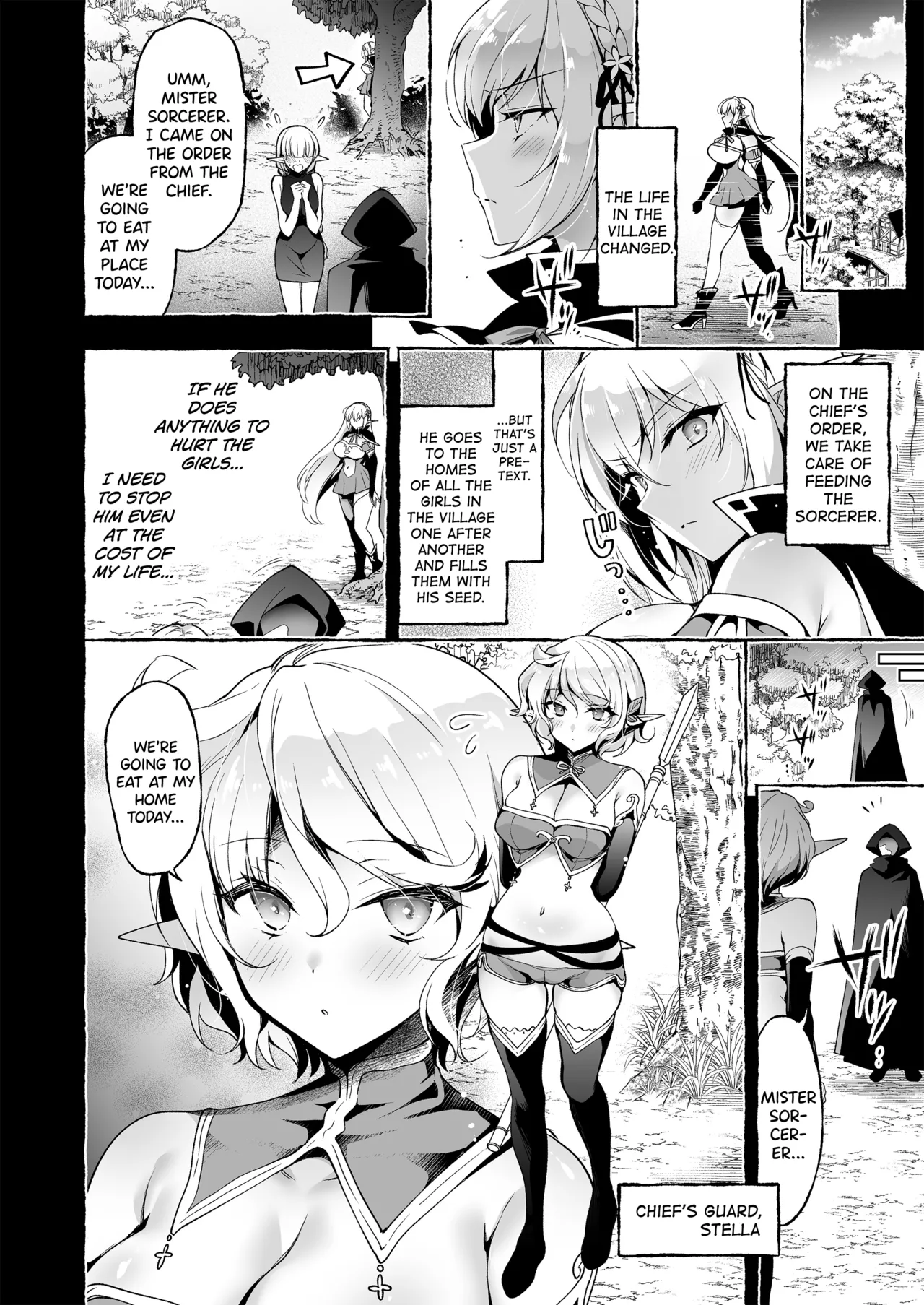 Inmon Majutsushi no Elf Harem page 10