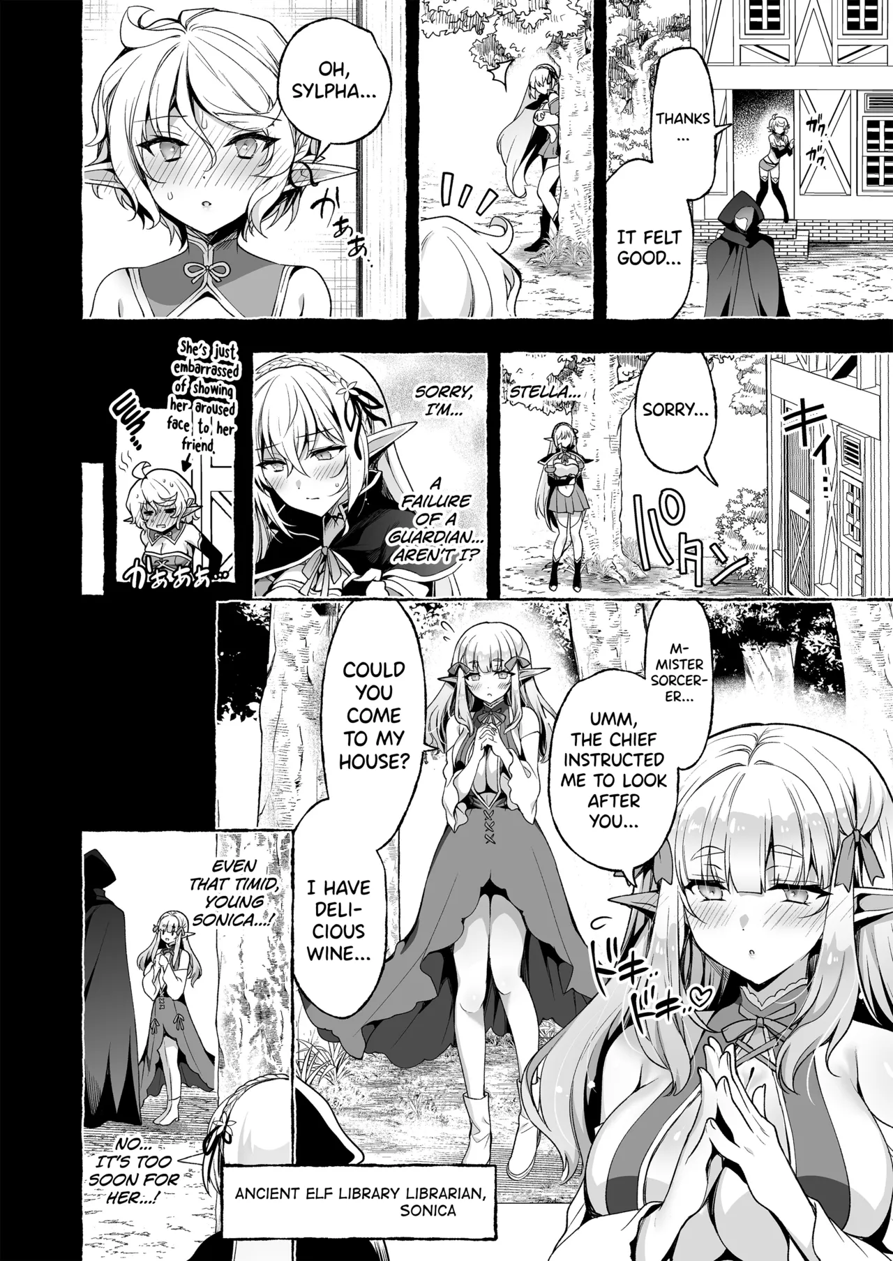 Inmon Majutsushi no Elf Harem page 16