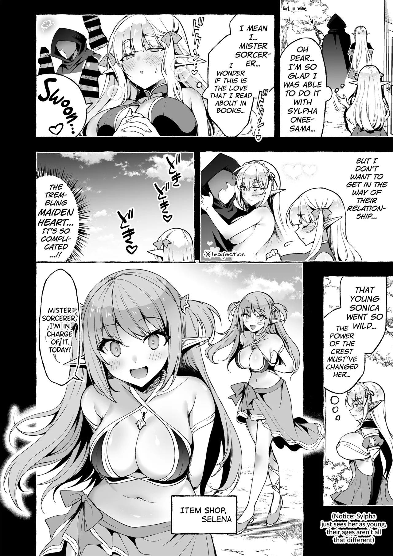 Inmon Majutsushi no Elf Harem page 22