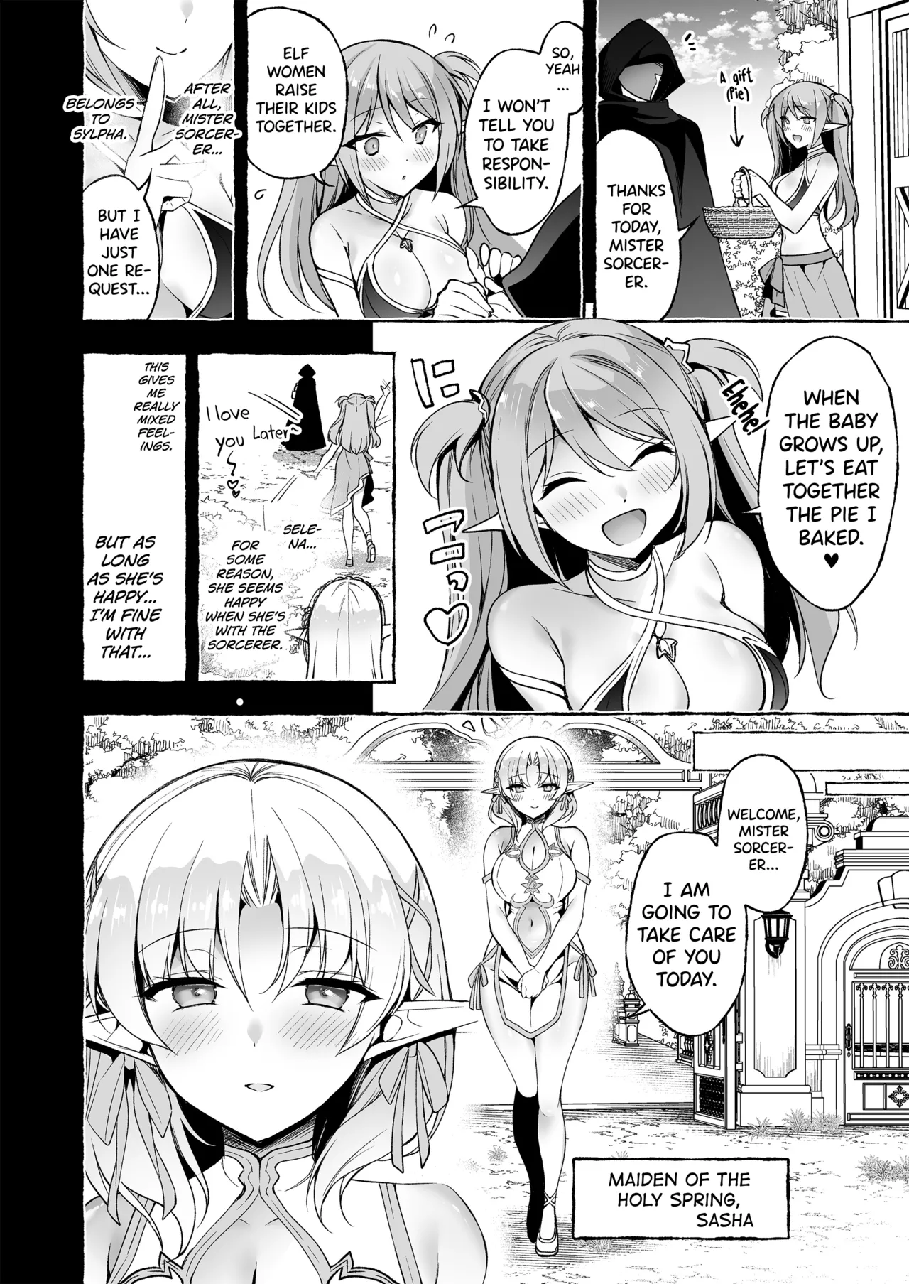 Inmon Majutsushi no Elf Harem page 30