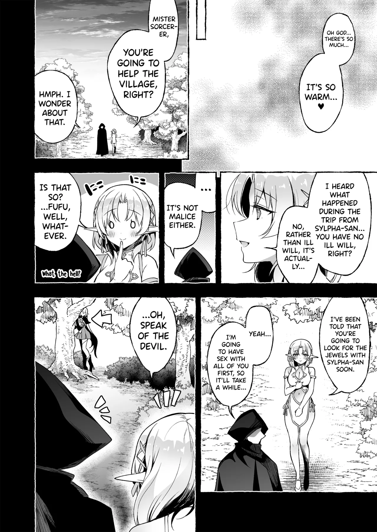 Inmon Majutsushi no Elf Harem page 40