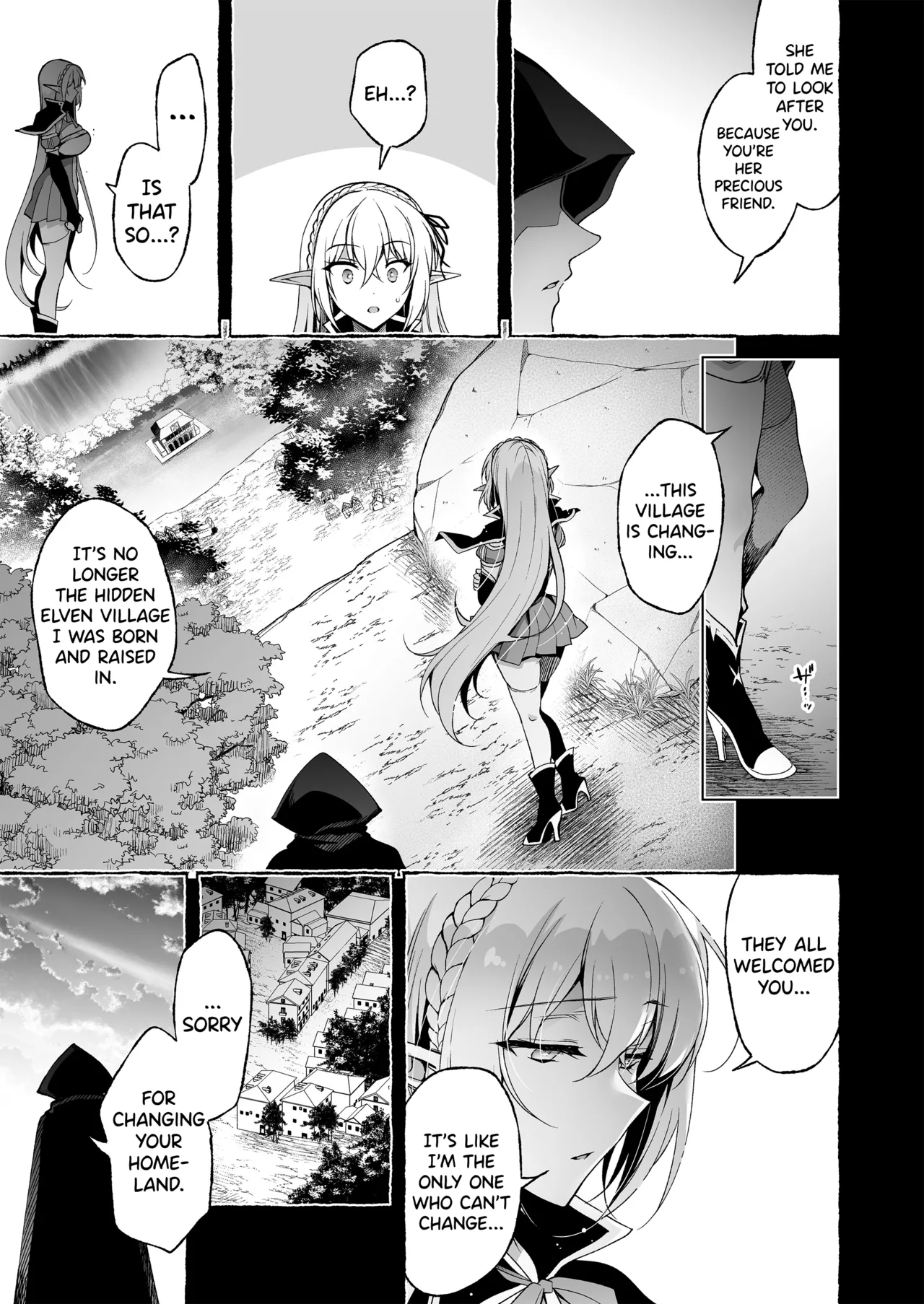 Inmon Majutsushi no Elf Harem page 43