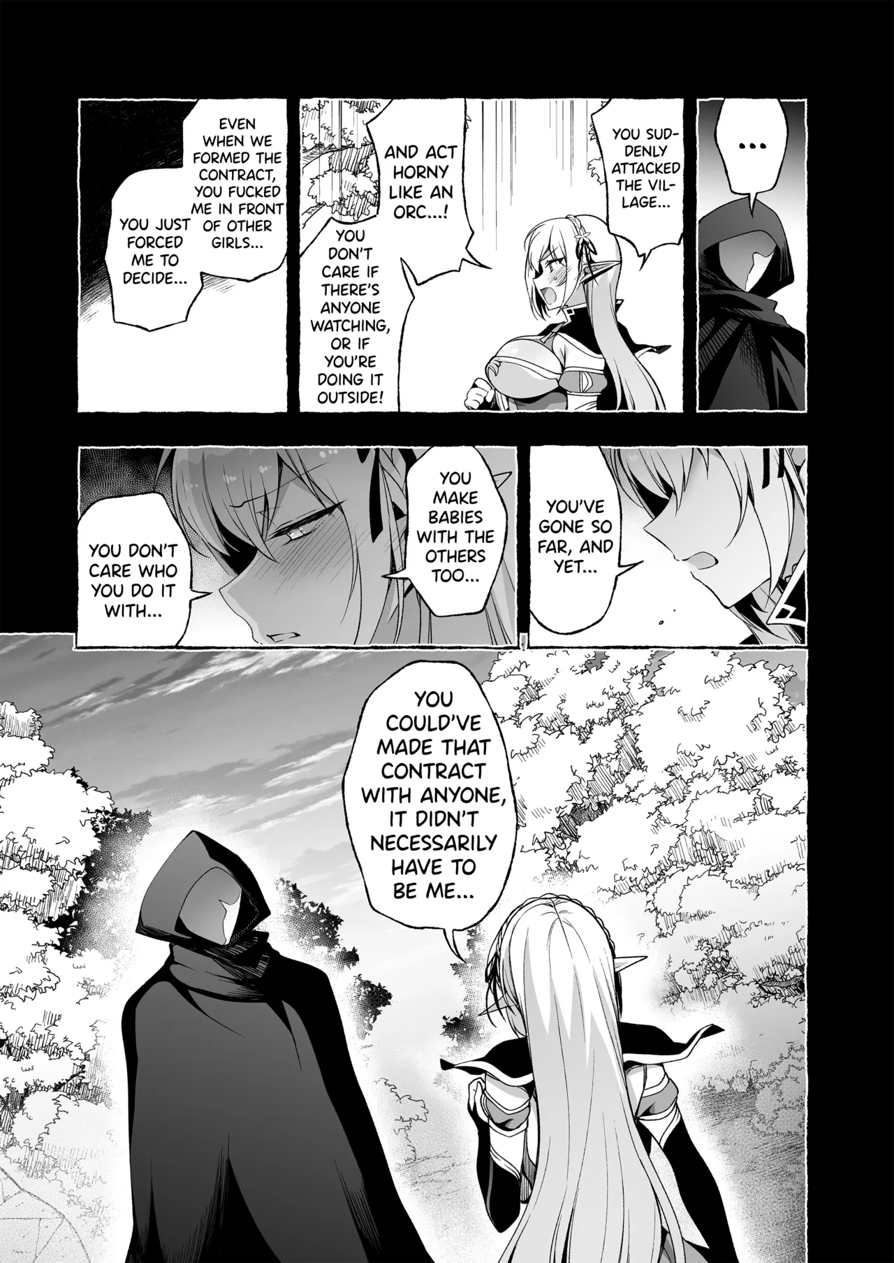 Inmon Majutsushi no Elf Harem page 45