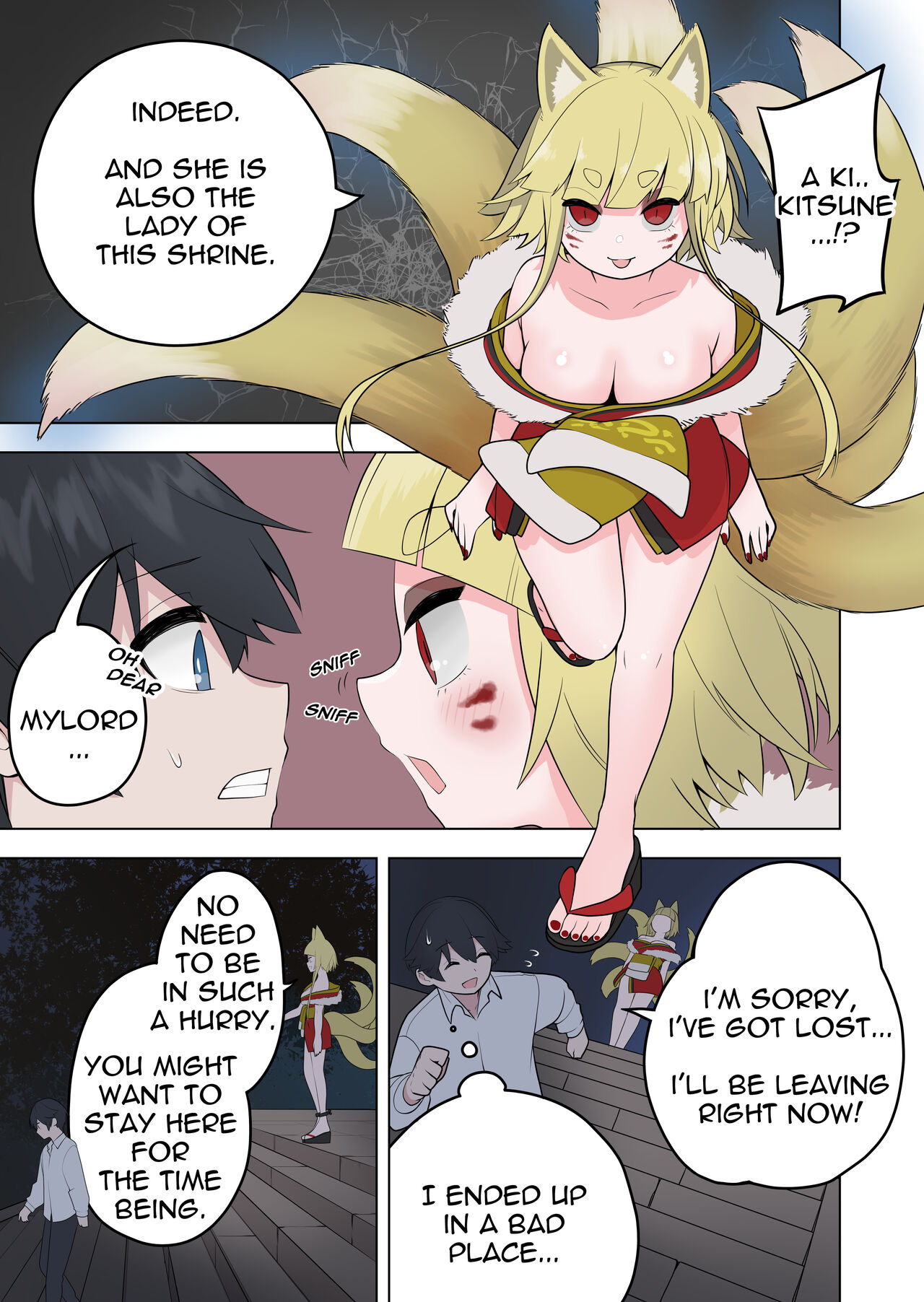 Inran Kitsune Musume no Kamikakushi page 5
