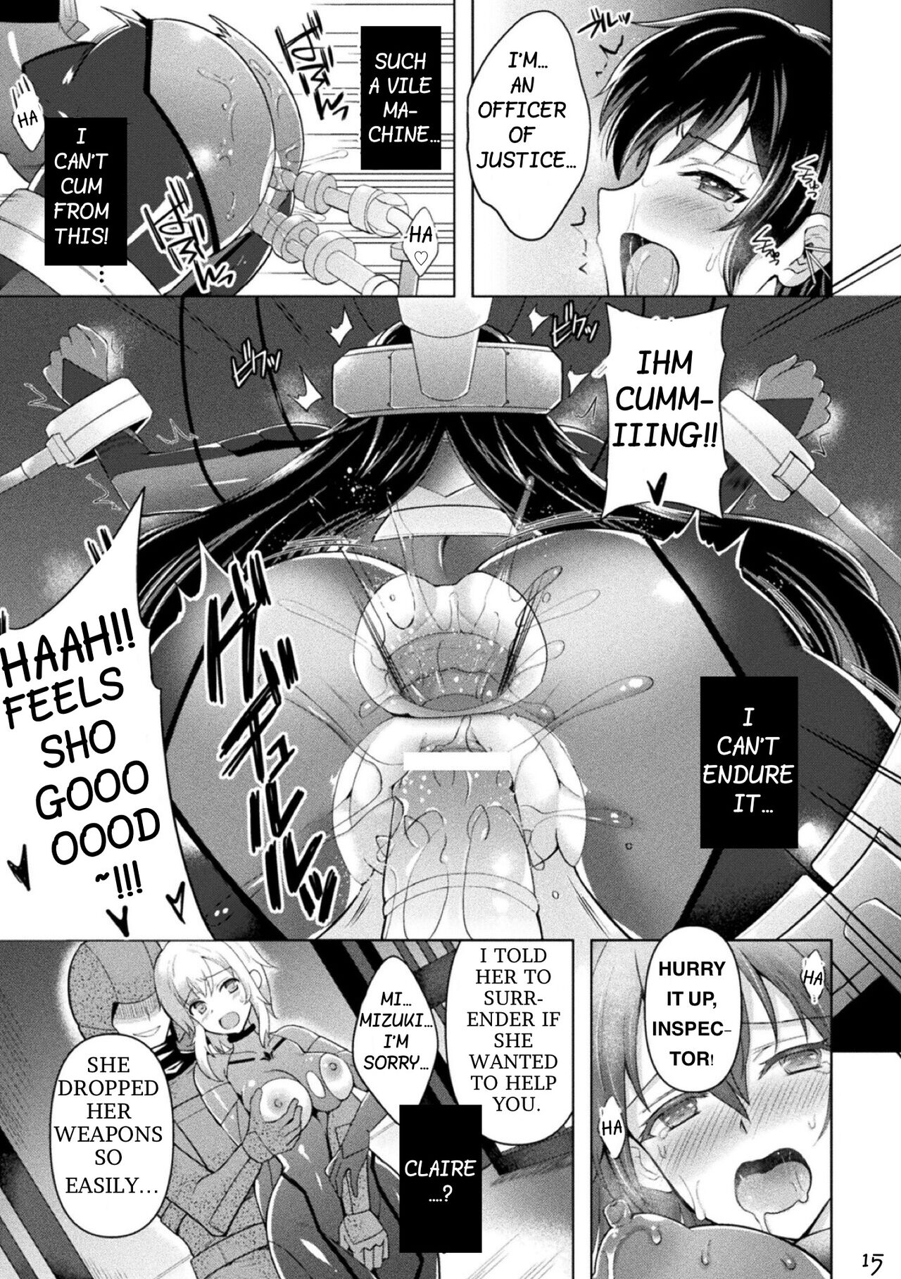 Inspector Mizuki 2.0: The Bitch Who Fell To Modification Training page 15