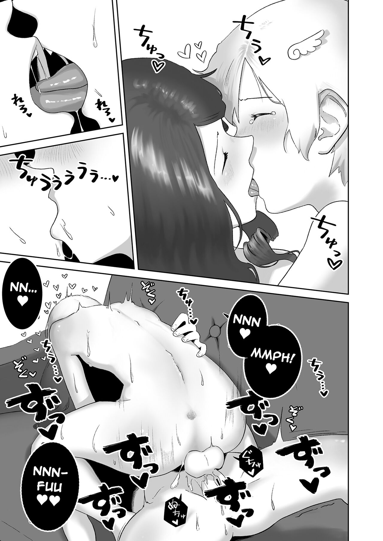 InstaCum Style Jagged Teeth Pretty Boy Gets FUCKED By A Horny Futanari Dick Lady page 28