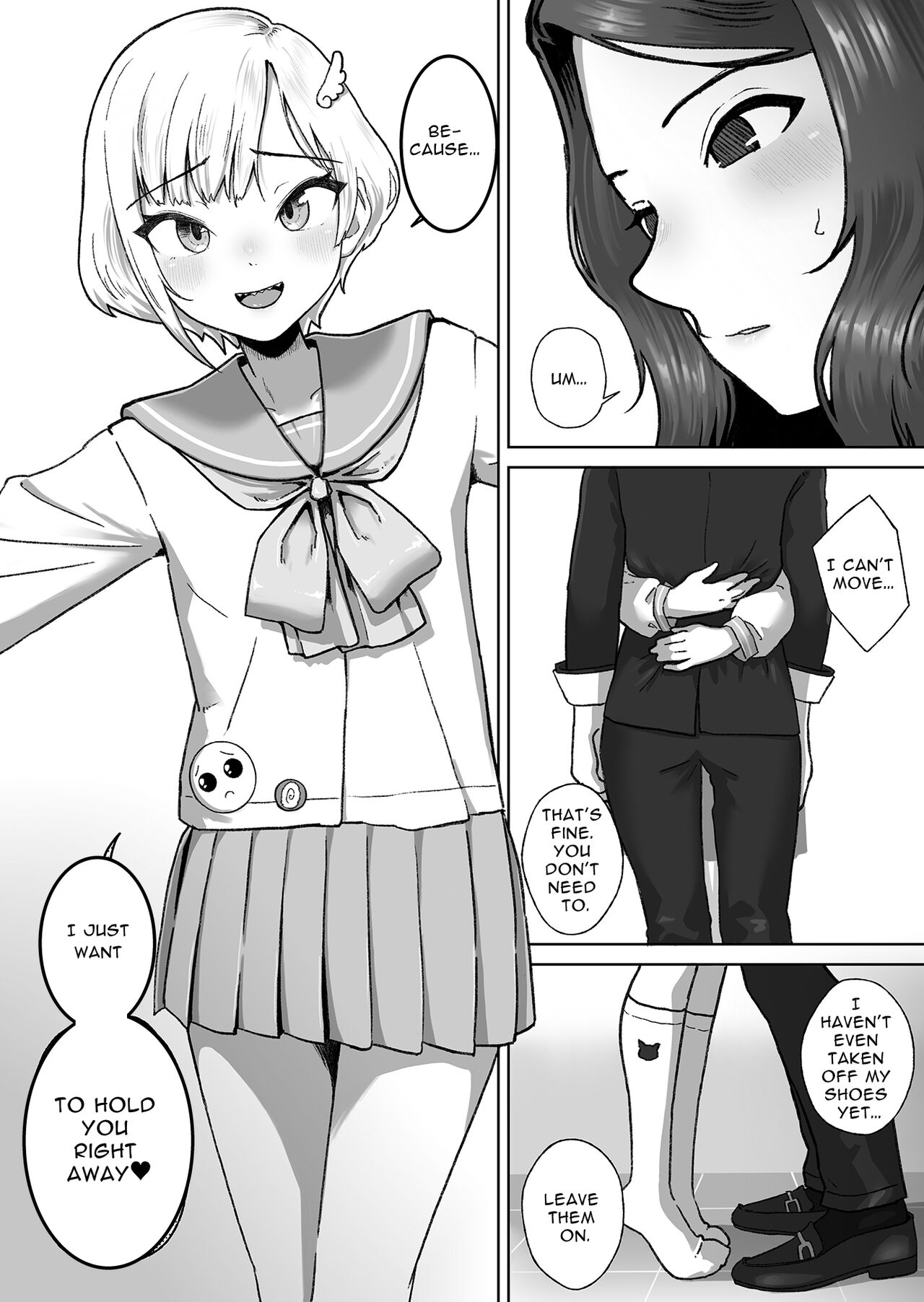 InstaCum Style Jagged Teeth Pretty Boy Gets FUCKED By A Horny Futanari Dick Lady page 3
