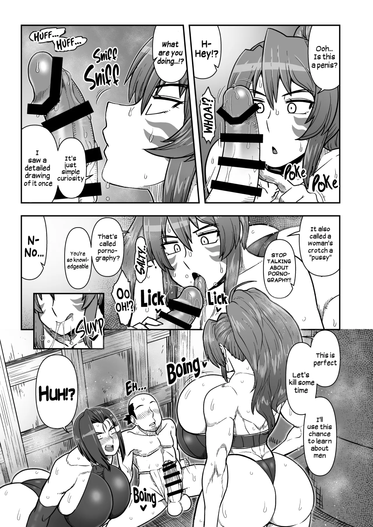 Intercourse while taking shelter from the rain page 4