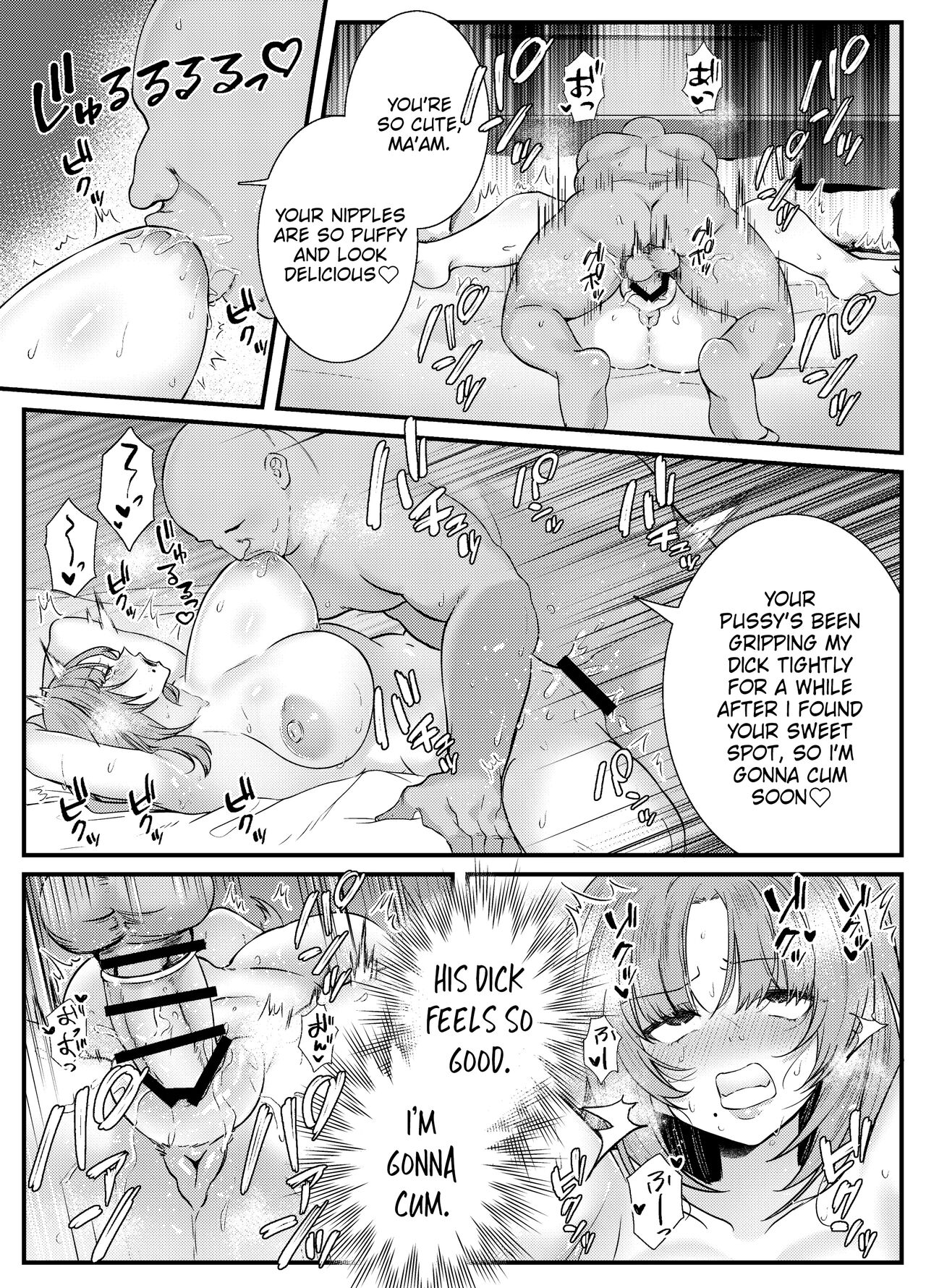 Internal Orgasm Lesson -The Housewife Took a Real, Bareback Sex Lesson with a Another man for her Husband- page 21