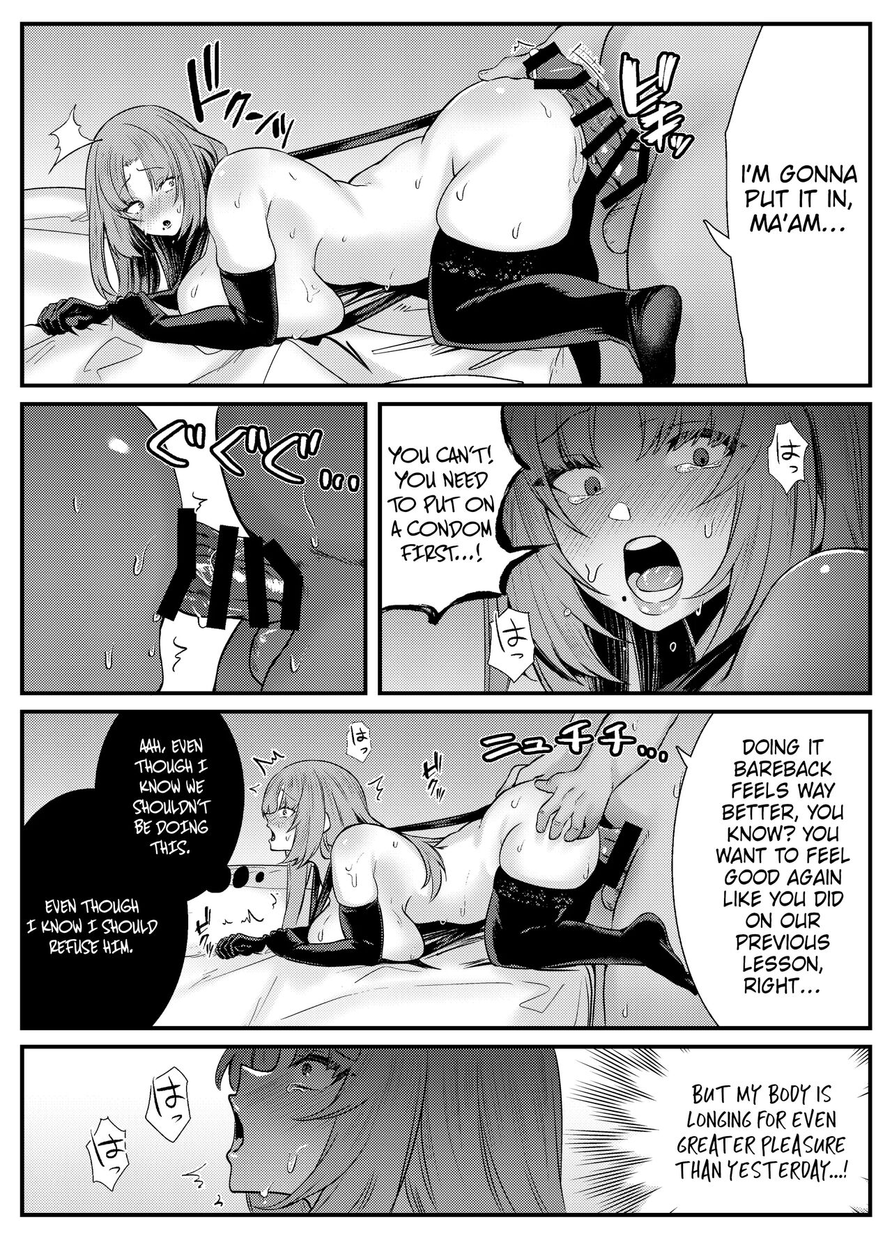 Internal Orgasm Lesson -The Housewife Took a Real, Bareback Sex Lesson with a Another man for her Husband- page 30