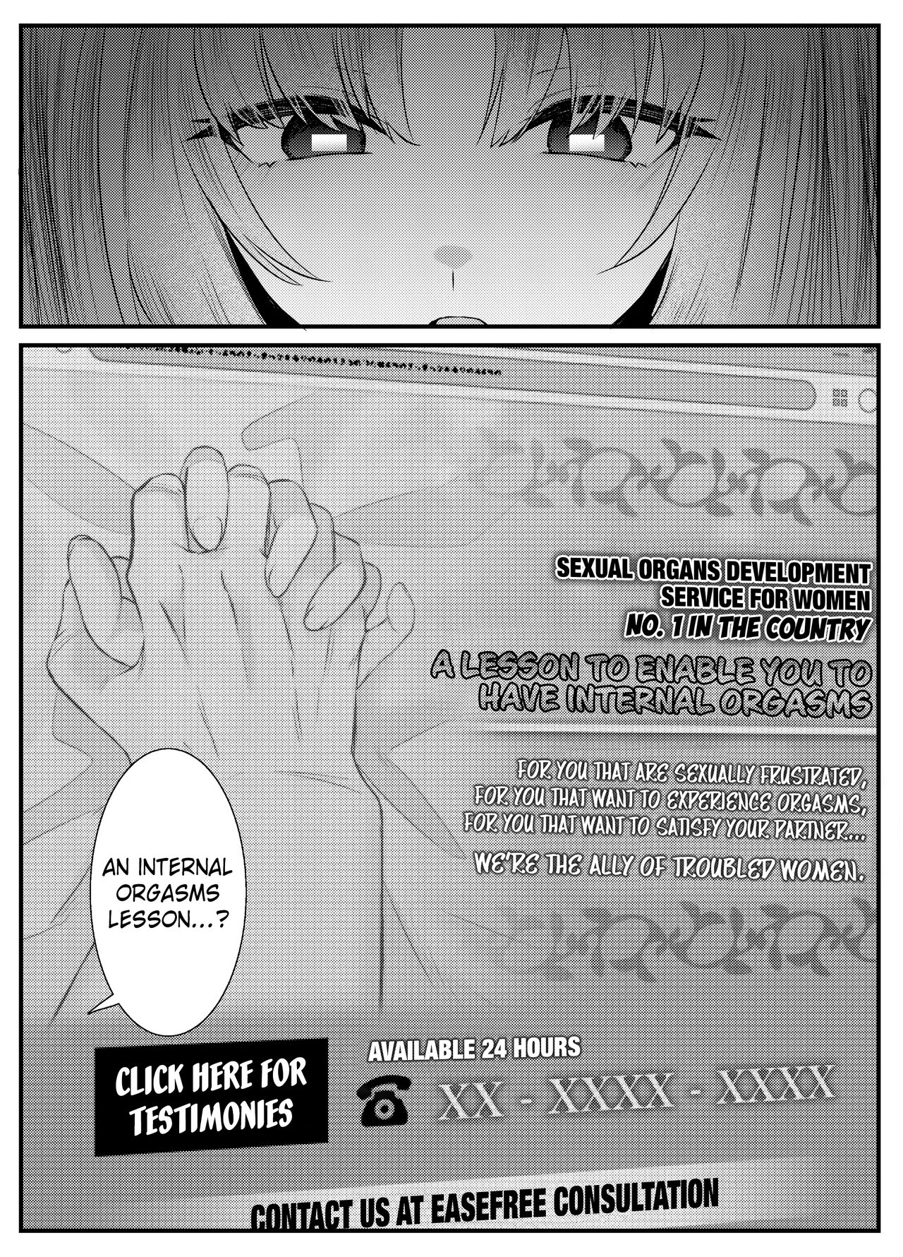 Internal Orgasm Lesson -The Housewife Took a Real, Bareback Sex Lesson with a Another man for her Husband- page 5