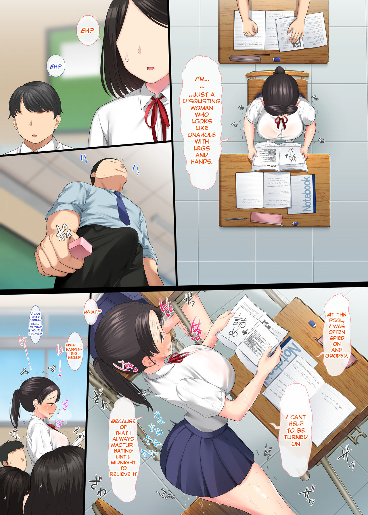 Introverted Beauty Gets Raped Over and Over by Her Homeroom Teacher 3 page 38