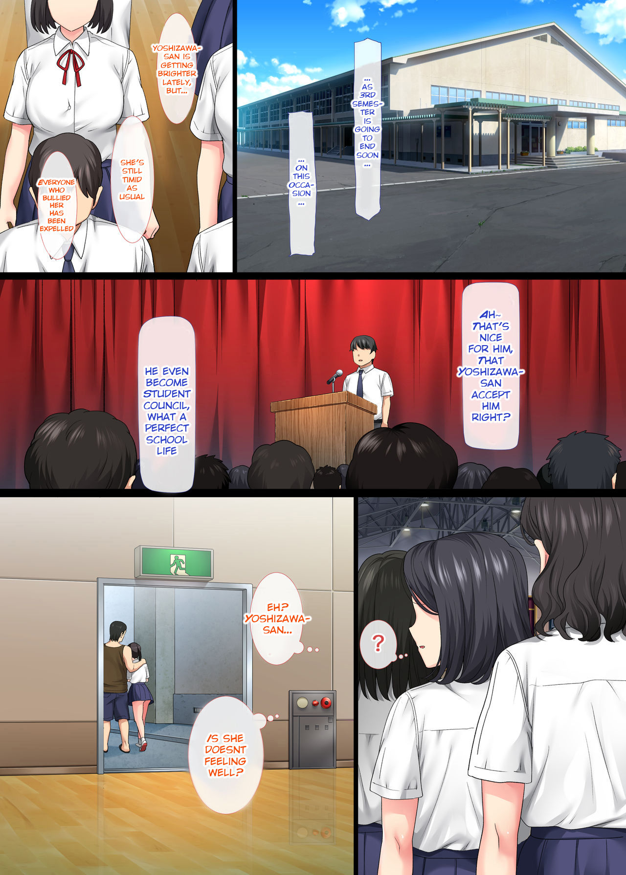 Introverted Beauty Gets Raped Over and Over by Her Homeroom Teacher 3 page 4
