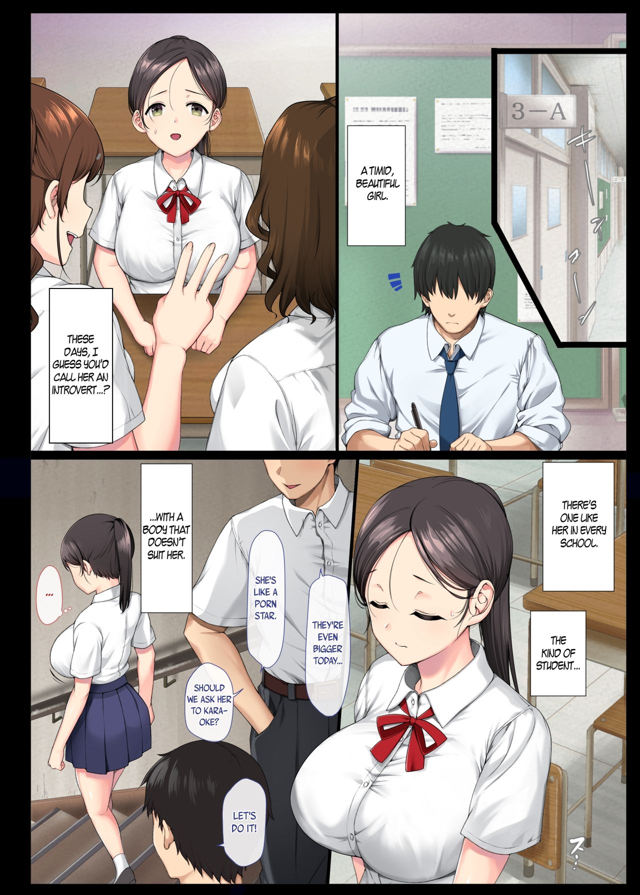 Introverted Beauty Gets Raped Over and Over by Her Homeroom Teacher page 4