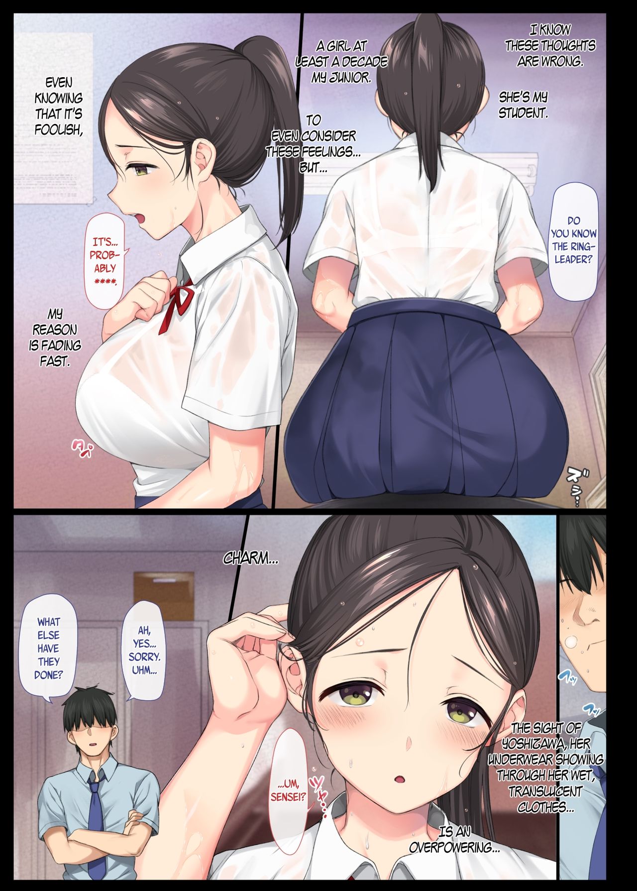 Introverted Beauty Gets Raped Over and Over by Her Homeroom Teacher page 9
