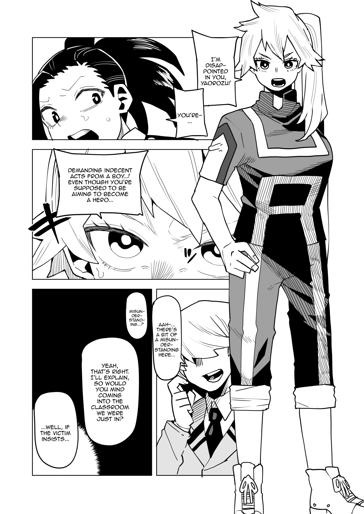Inverted Morality Hero Academia page 170