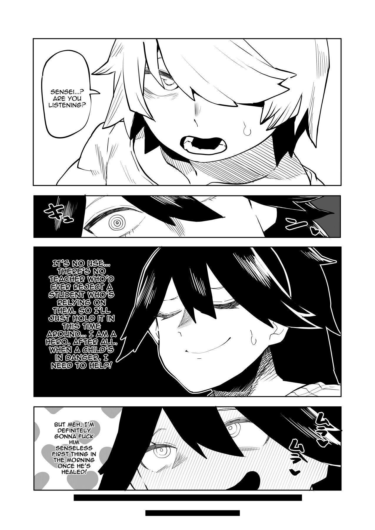 Inverted Morality Hero Academia page 181