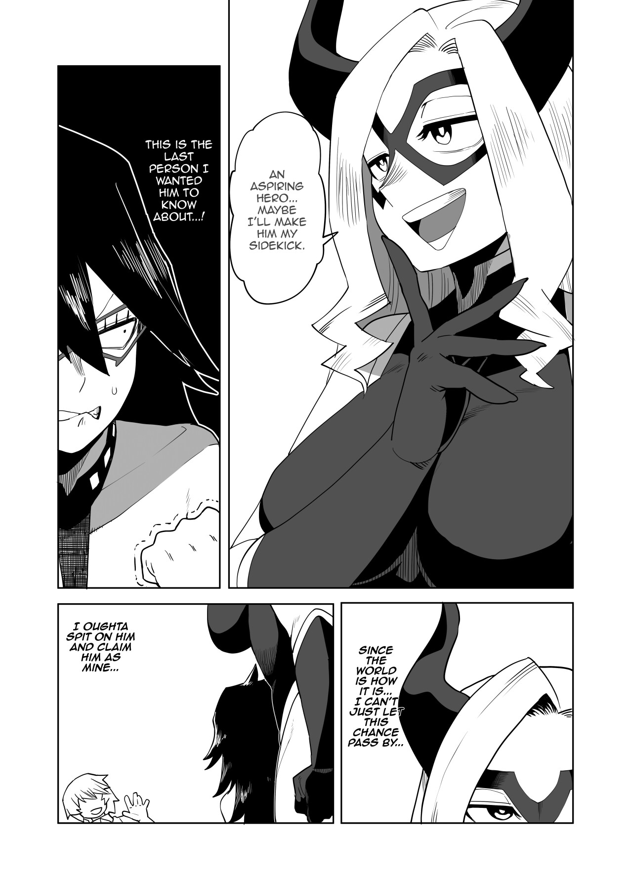 Inverted Morality Hero Academia page 205