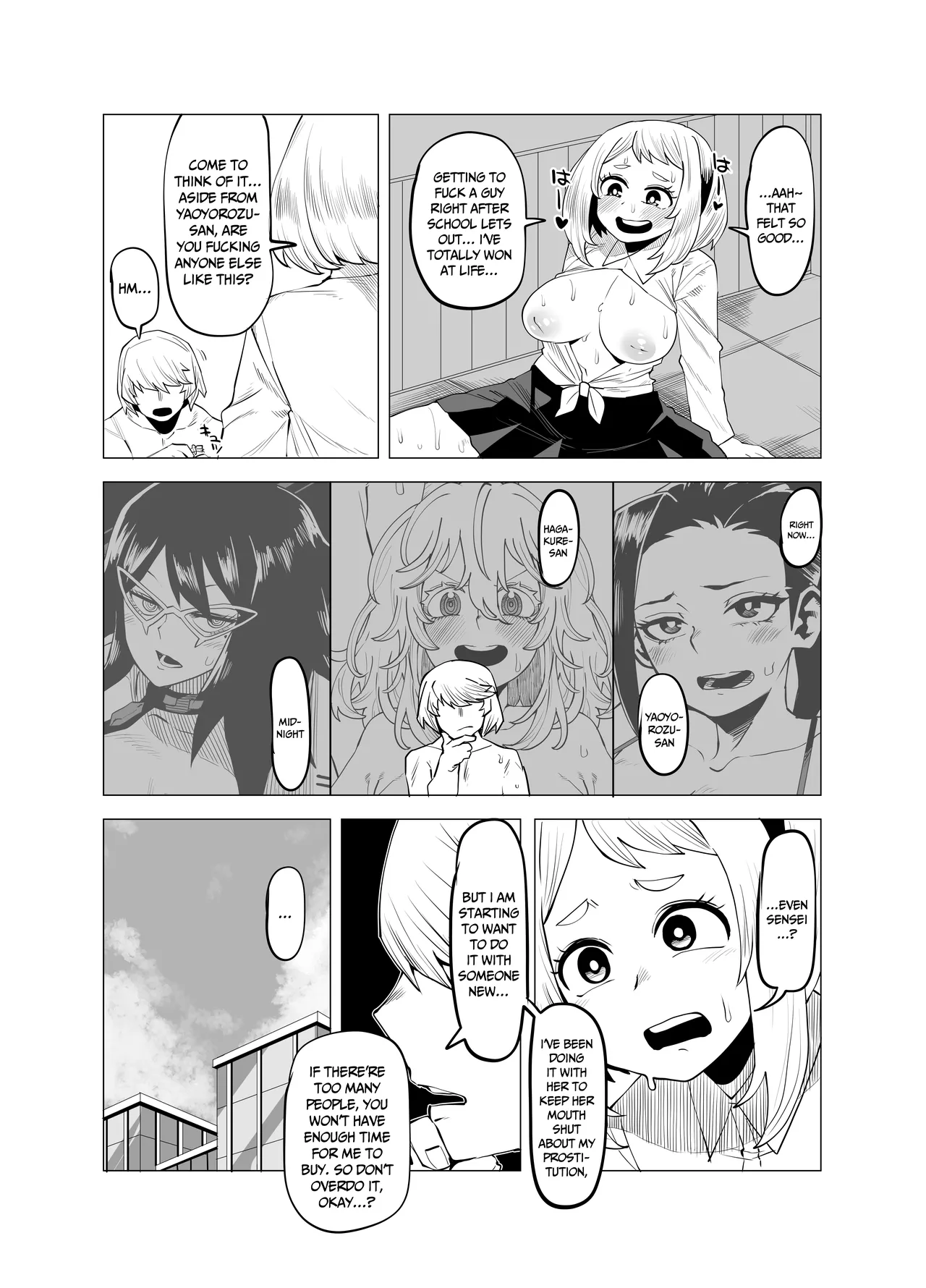 Inverted Morality Hero Academia page 52