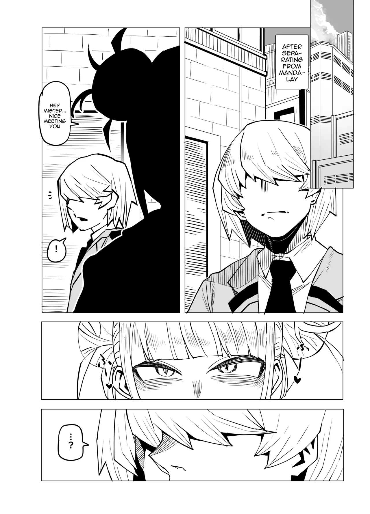 Inverted Morality Hero Academia page 95