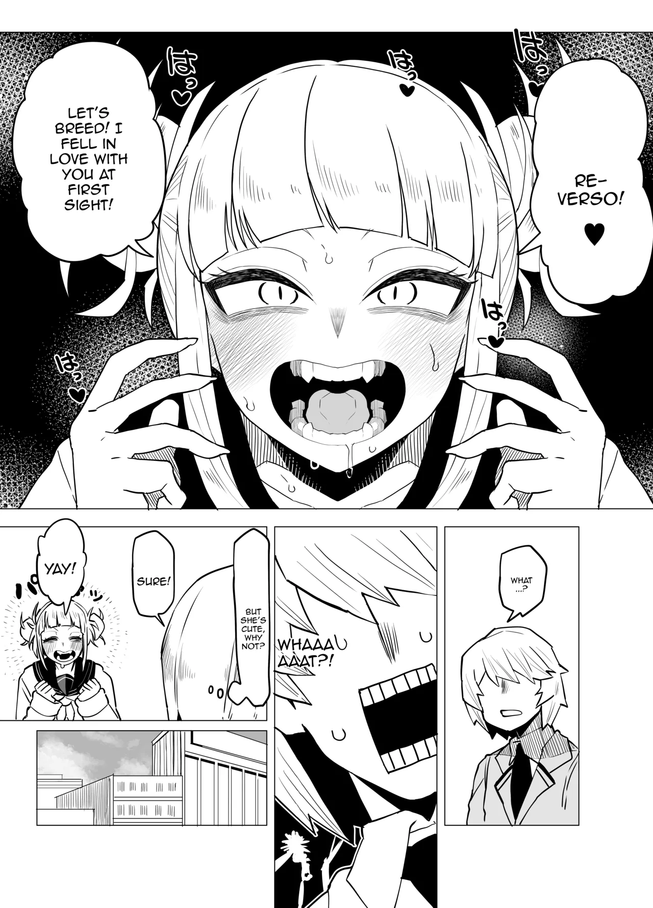 Inverted Morality Hero Academia page 97